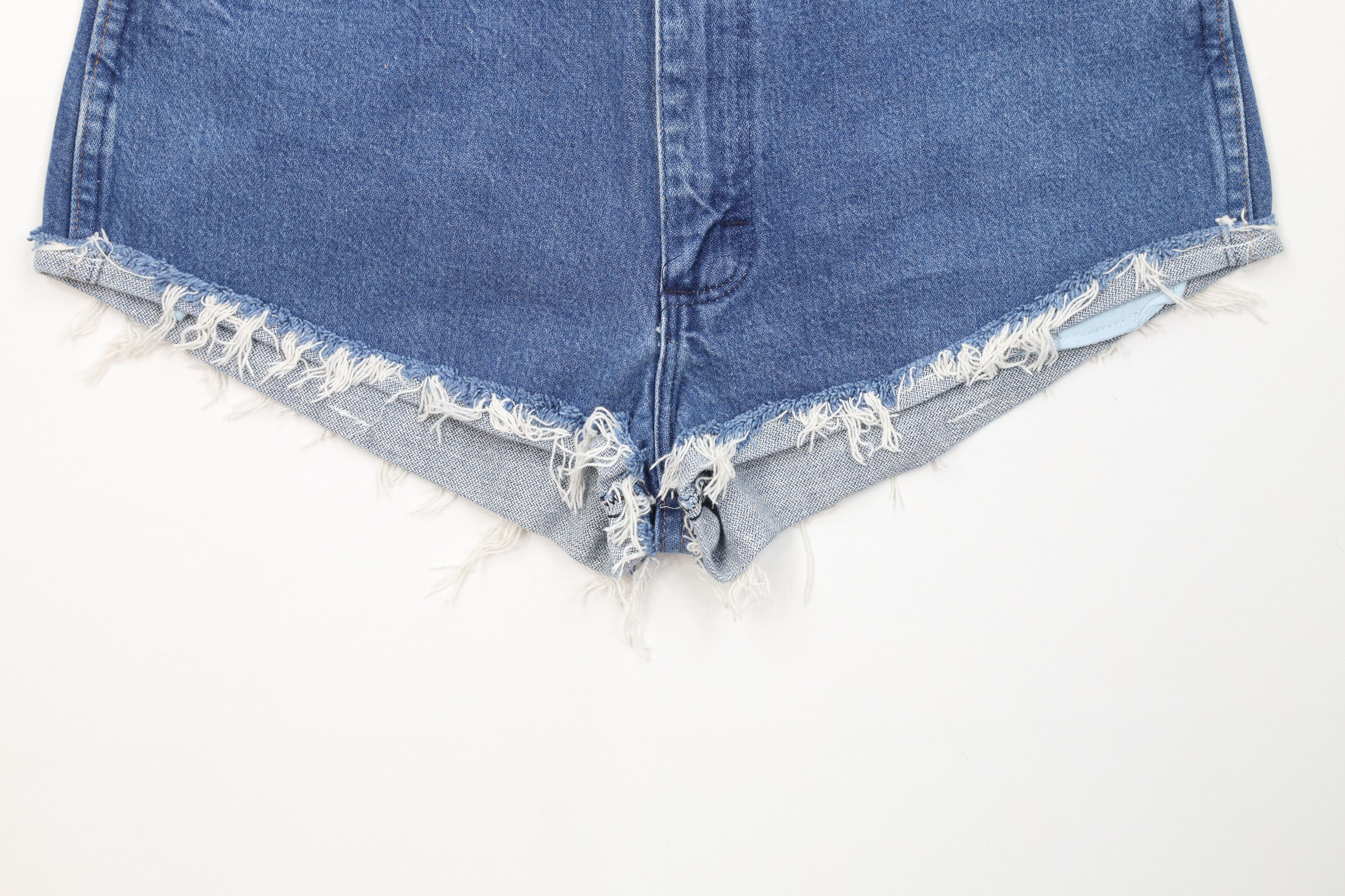 Wrangler Vintage 90s Wrangler Denim Jean Shorts Jorts Blue USA Size 34" / US 12 / IT 48 - 3 Thumbnail