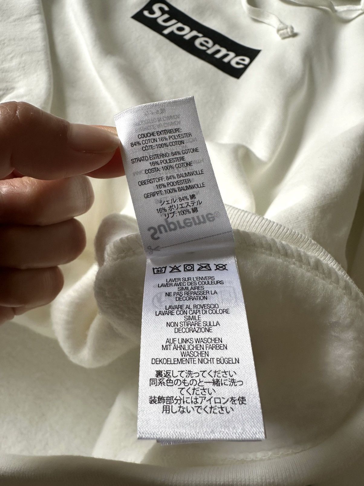 Supreme Paris Anniversary Box Logo Hoodie SS26/W11 Size US M / EU 48-50 / 2 - 9 Thumbnail