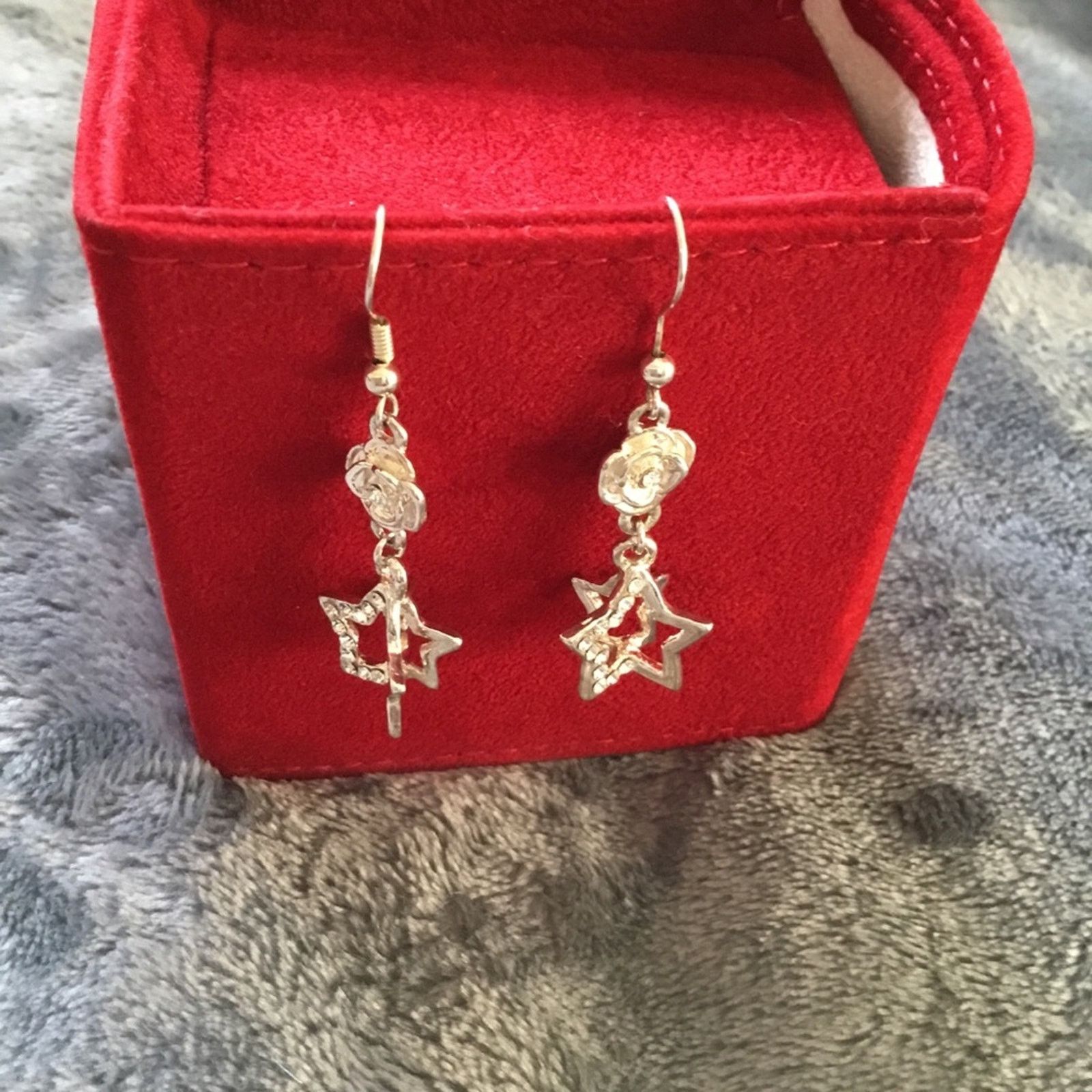 Other Silver Twinkle Star Earrings Size ONE SIZE - 4 Thumbnail