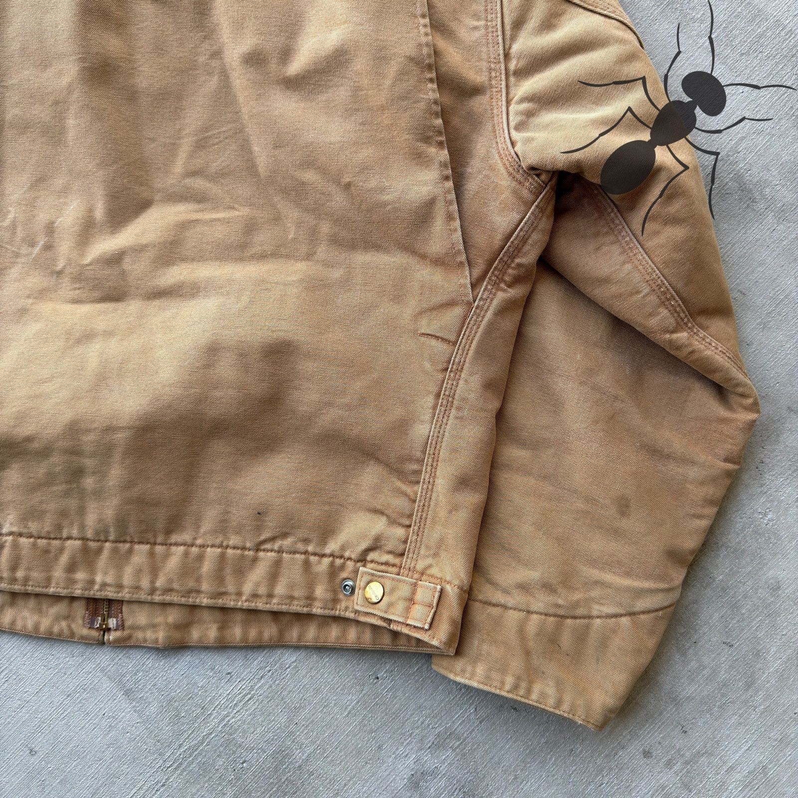 Carhartt × Vintage Carhartt J01 Brown Detroit work wear jacket Size US L / EU 52-54 / 3 - 8 Thumbnail