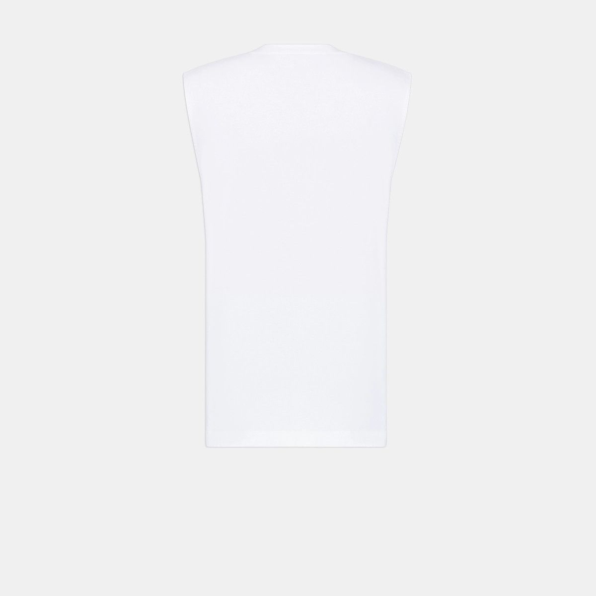 Dior o1bcso1str1224 Couture Sleeveless T-Shirt in White Size US XS / EU 42 / 0 - 2 Thumbnail