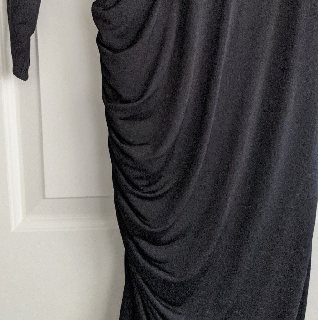 Georges Marciano Marciano Hayley Venezia Long Sleeve Black Dress Size M / US 6-8 / IT 42-44 - 8 Thumbnail