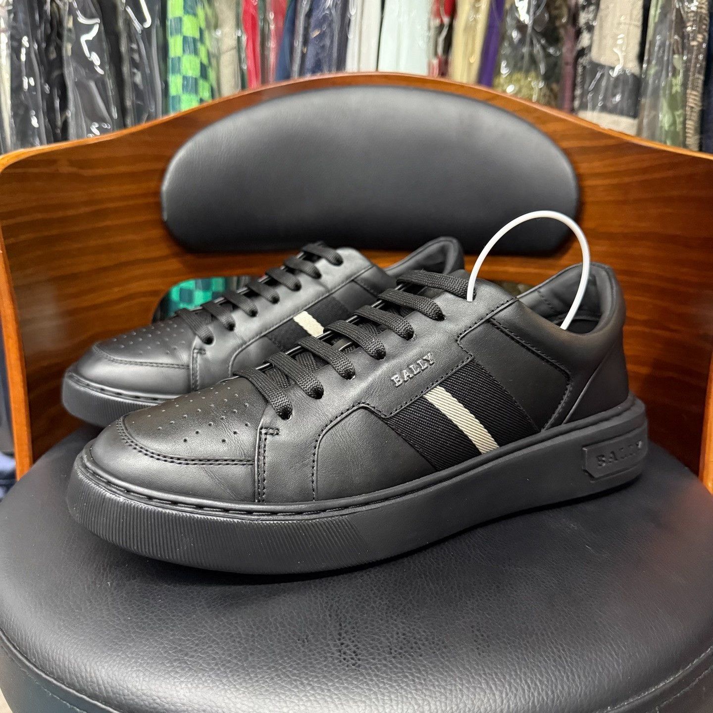 Bally Bally Casual Black Lowtop Sneakers 9.5 Men Size US 9.5 / EU 42-43 - 1 Thumbnail