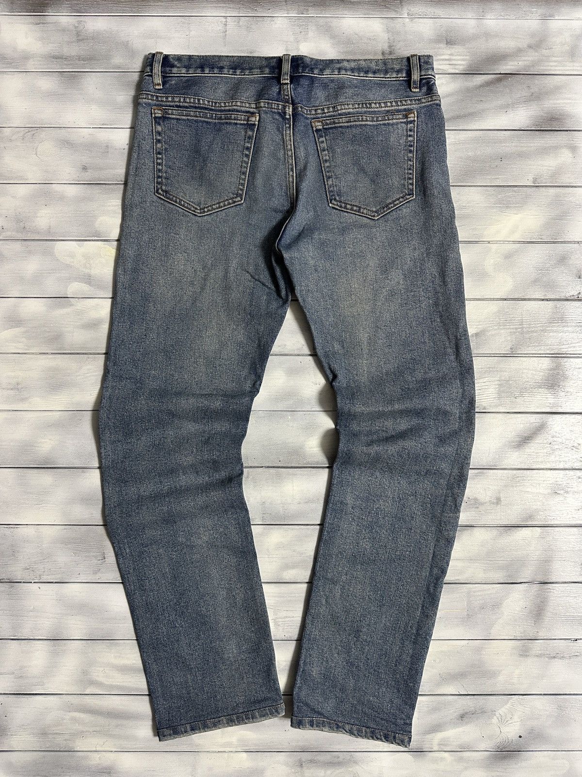 A.P.C. Rare Luxury Denim Pants A.P.C. Japan Size 31 Color Blue Size US 31 - 5 Thumbnail