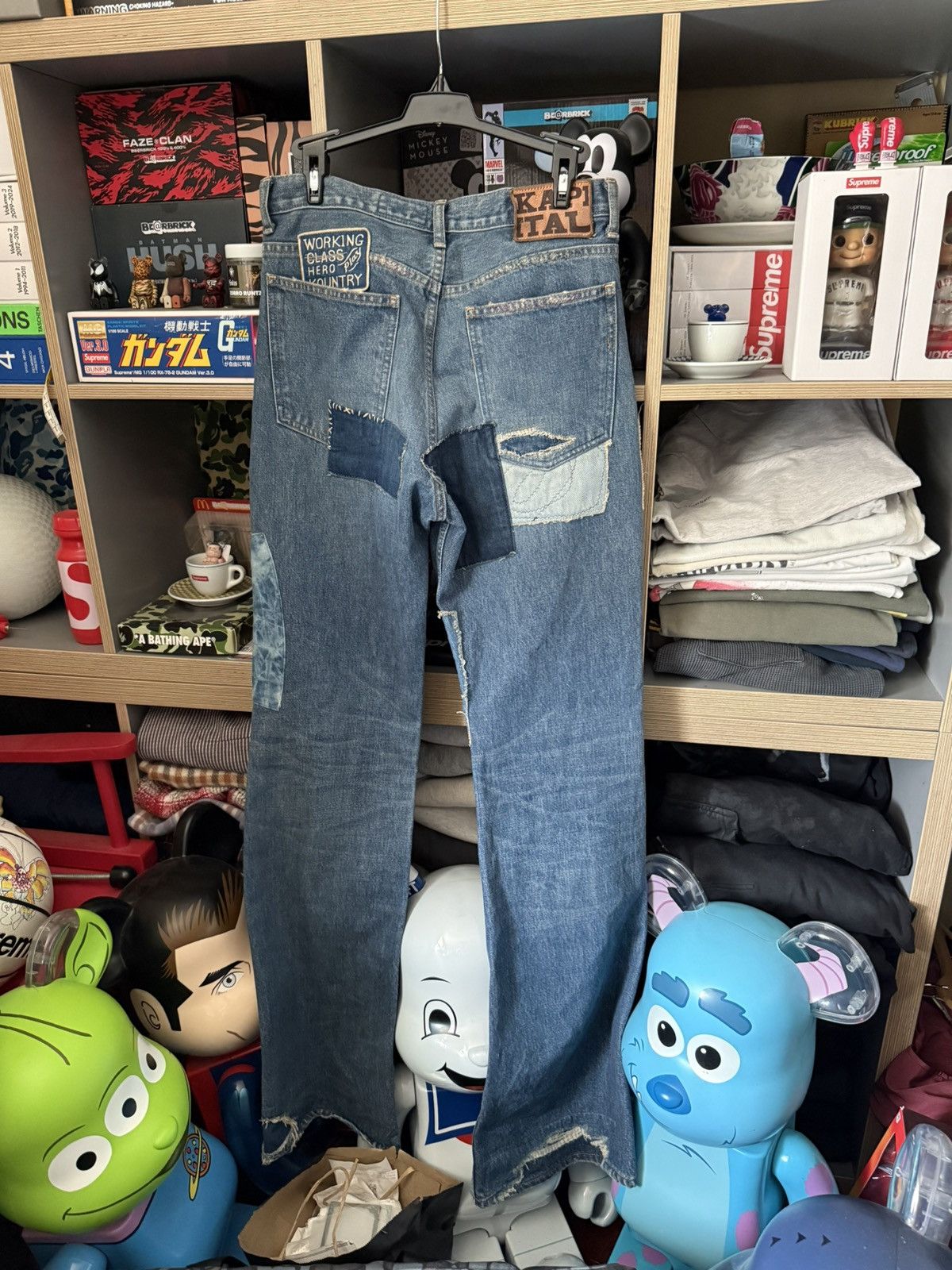 Kapital Kountry Kapital 14OZ Denim 5P Flare Jeans Crazy Dixie Remake Size US 32 / EU 48 - 4 Thumbnail