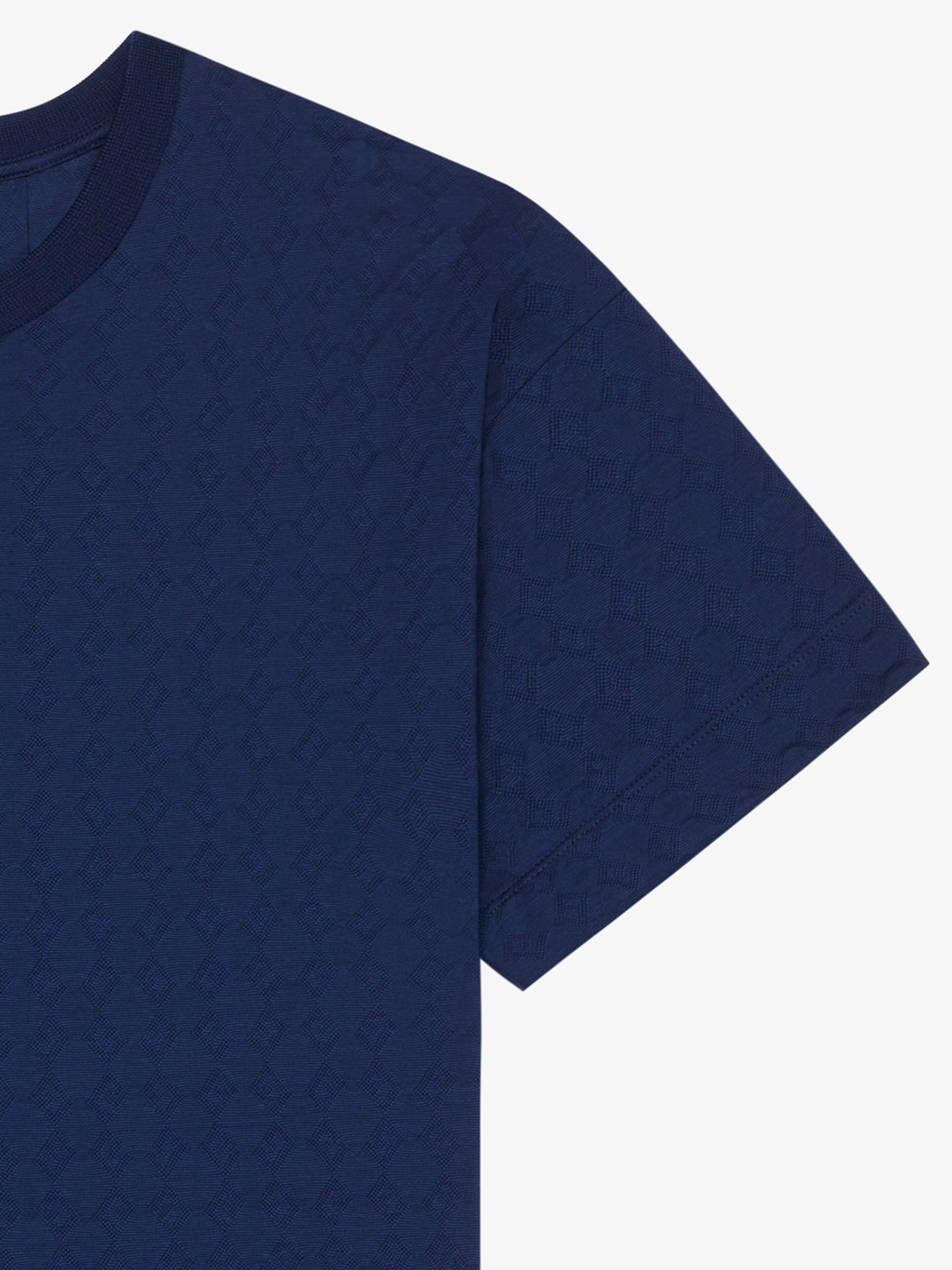 Givenchy o1w1db10925 Regular Fit T-Shirt in Blue Size US M / EU 48-50 / 2 - 3 Thumbnail
