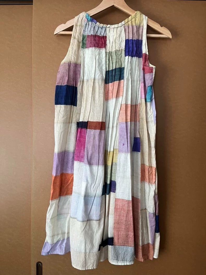Kapital Kapital Size1 Patchwork sleeveless dress Size S / US 4 / IT 40 - 2 Thumbnail