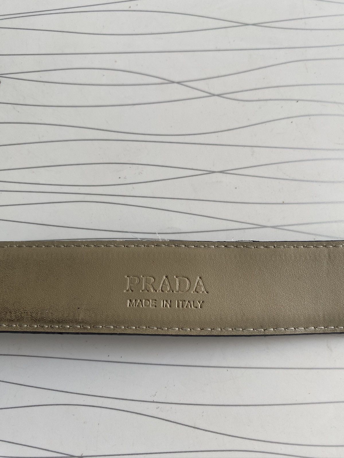 Japanese Brand Vintage Prada belt Size ONE SIZE - 5 Thumbnail