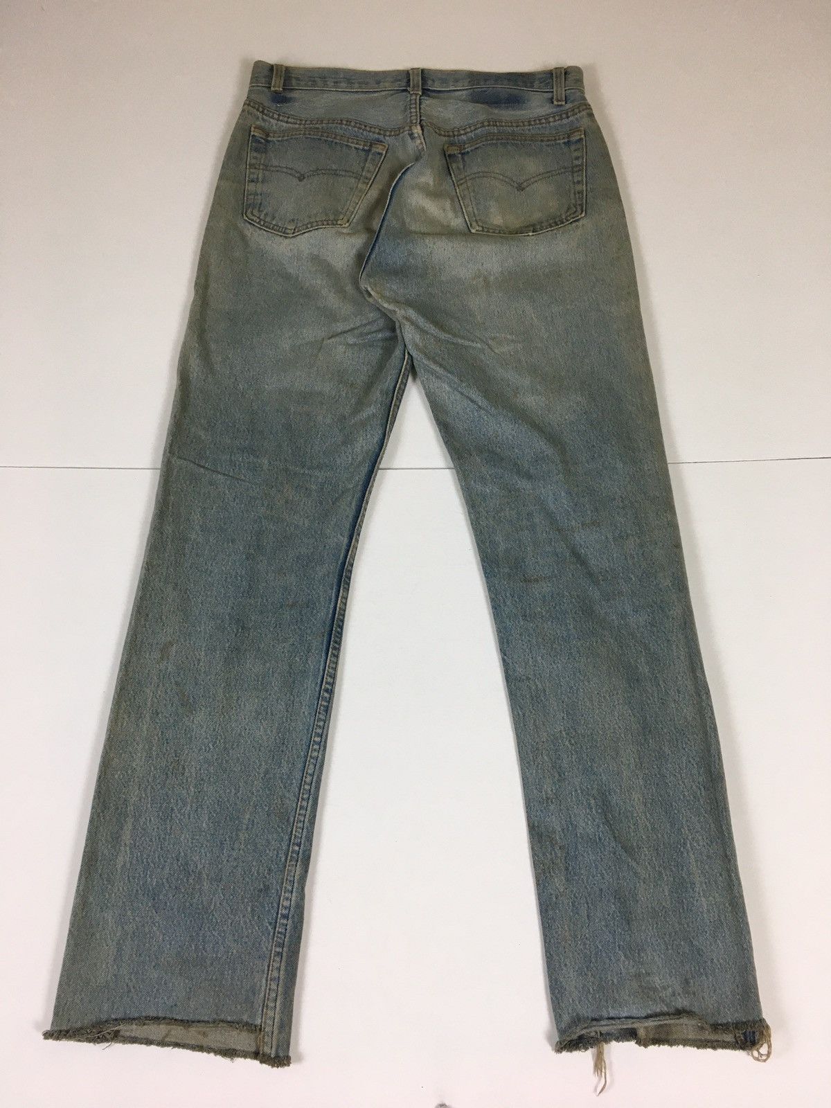 Levi's Vintage Levi’s 501 Distress Made in USA Size US 34 / EU 50 - 6 Thumbnail