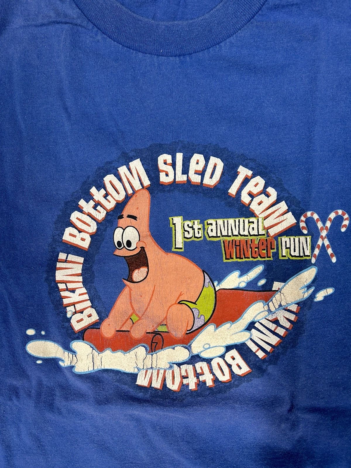 Cartoon Network × Nickelodeon × Vintage Crazy Vintage Y2K Essential Spongebob Patrick Longsleeve Tee Size US M / EU 48-50 / 2 - 2 Thumbnail