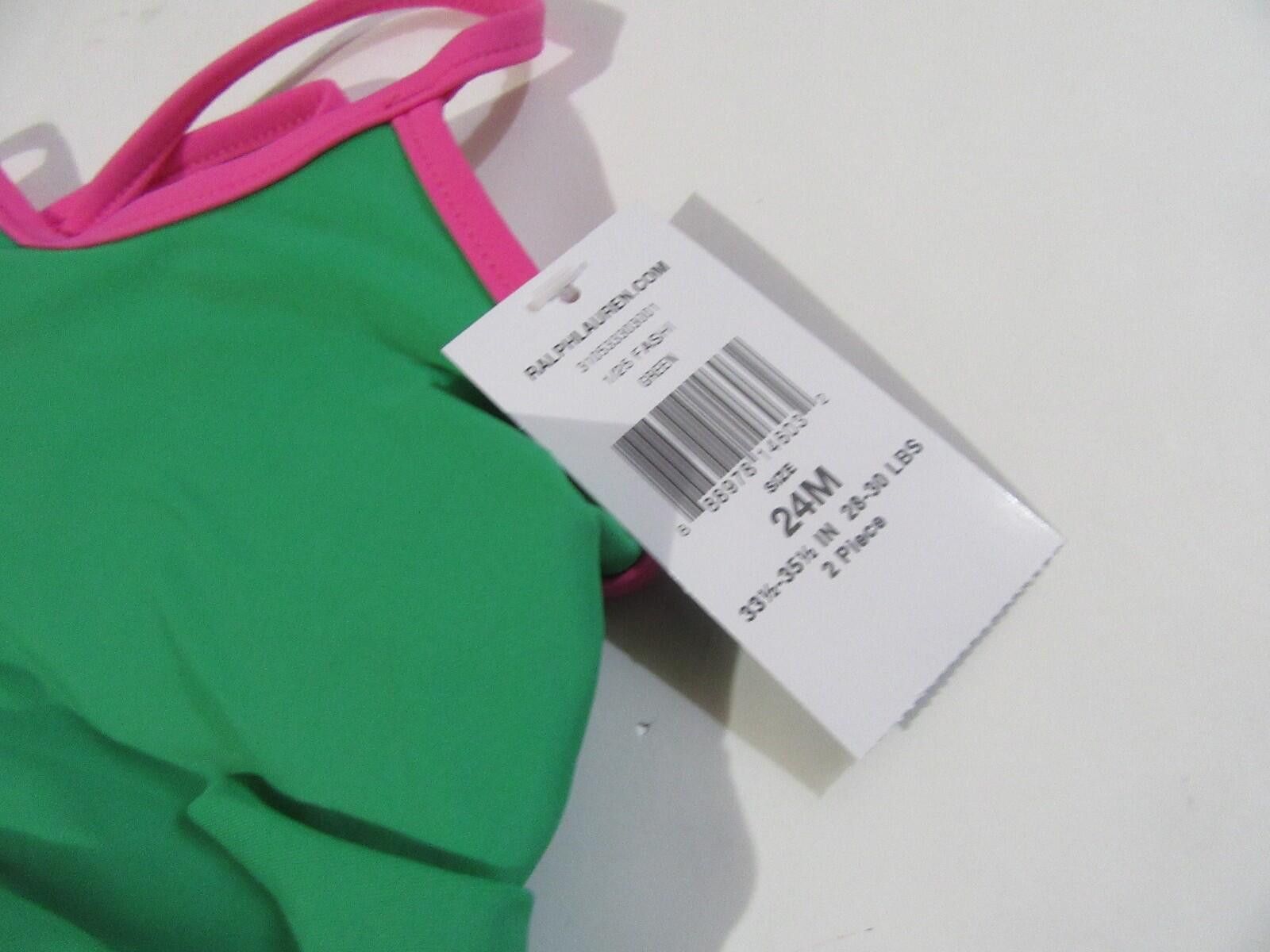 Polo Ralph Lauren Polo Ralph Lauren Infant Girls 2 Pc. Swimsuit 24M Size US 26 / EU 42 - 4 Thumbnail