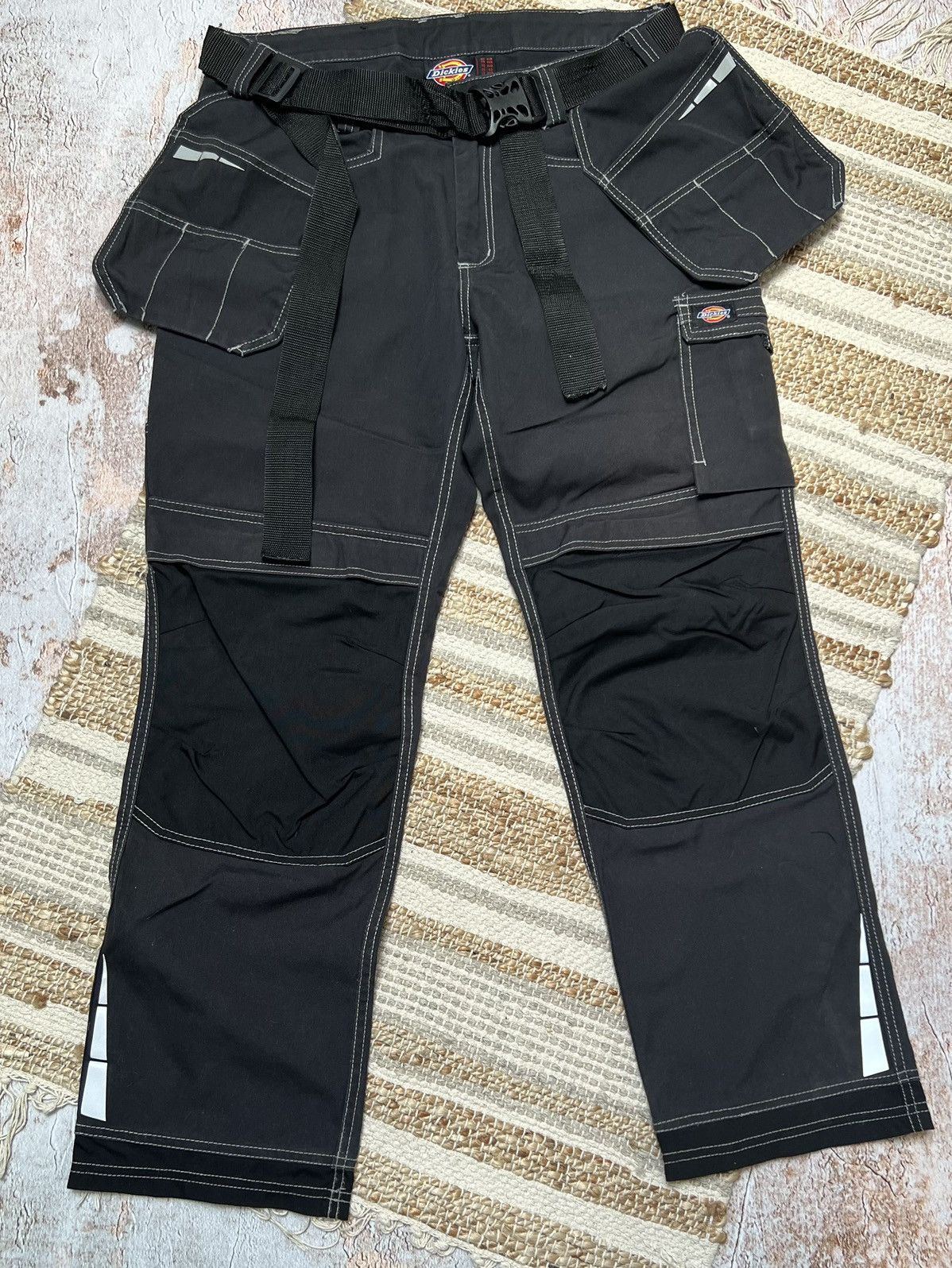 Dickies × Seditionaries Dickies super rare belted cargo worker pants Size US 34 / EU 50 - 3 Thumbnail