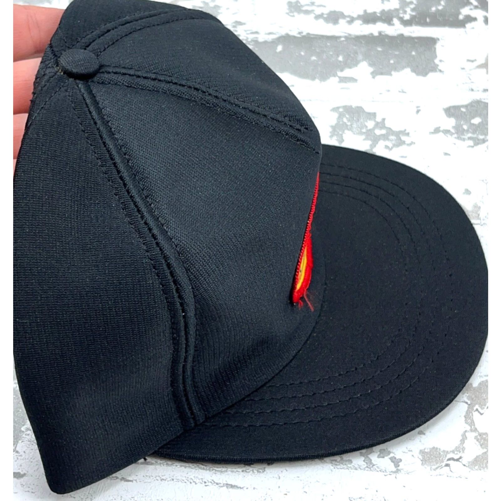 GAS VINTAGE Pennzoil Trucker Hat Cap Snap Back Patch 80s 90s Oil Gas Garage Black Shirt? Size ONE SIZE - 3 Thumbnail