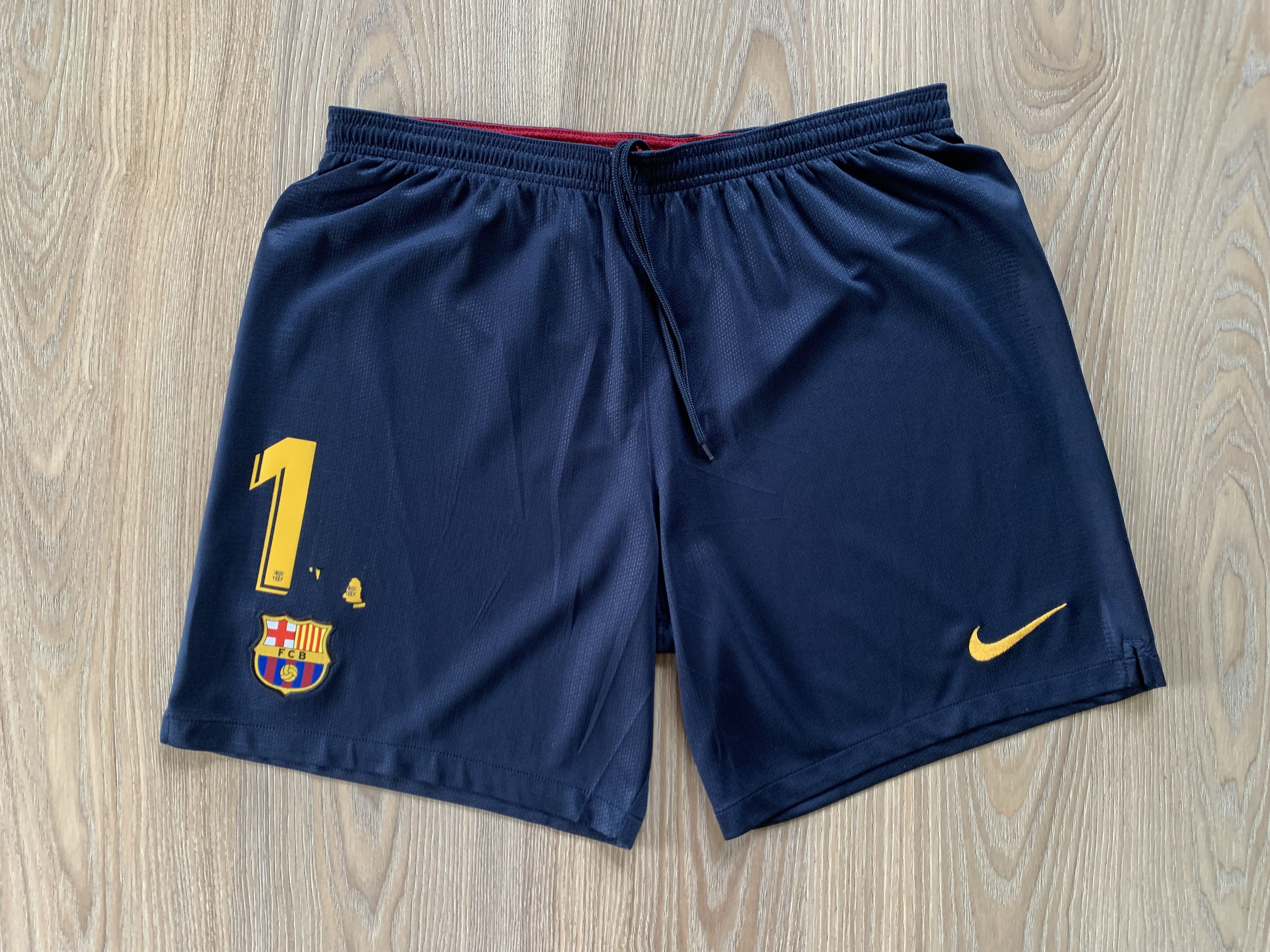 Nike Nike FC Barcelona Shorts 2018 Size US 40 / EU 56 - 2 Thumbnail
