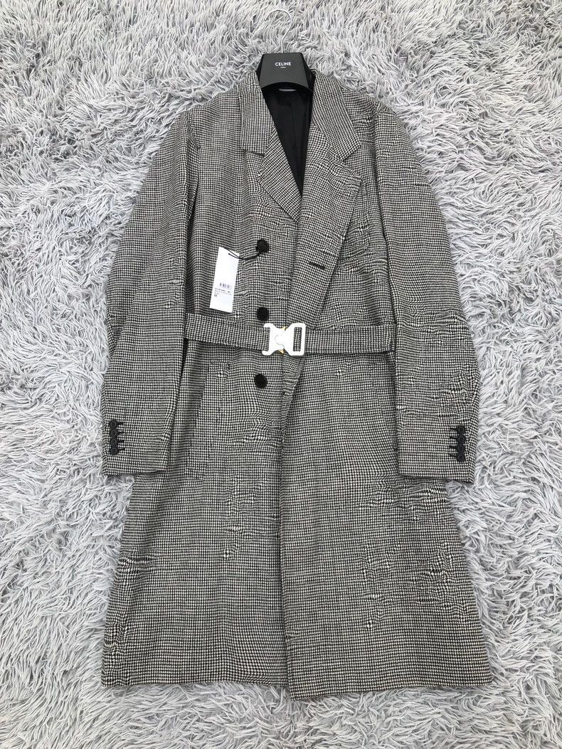 Dior Qianniao metal check buckle coat 2501-Nextarrow