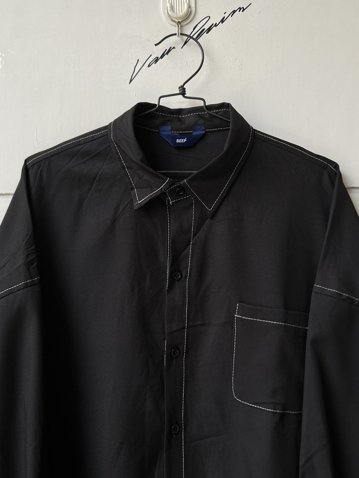 Other BEEP Black Shirt Size US L / EU 52-54 / 3 - 3 Thumbnail