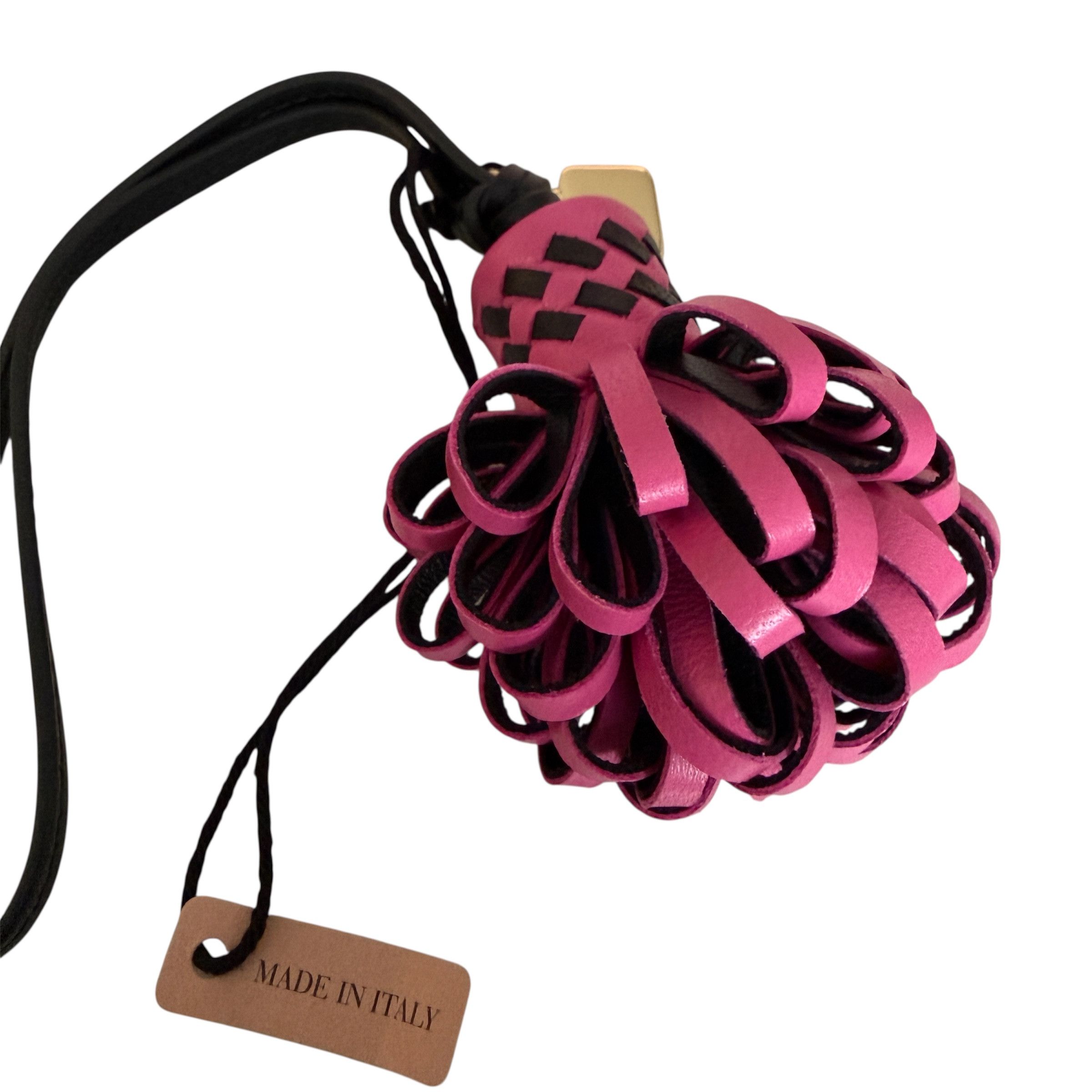 Miu Miu Miu Miu Bag Charm 5TL540 Fuschia Pink Leather Trick Size ONE SIZE - 2 Thumbnail