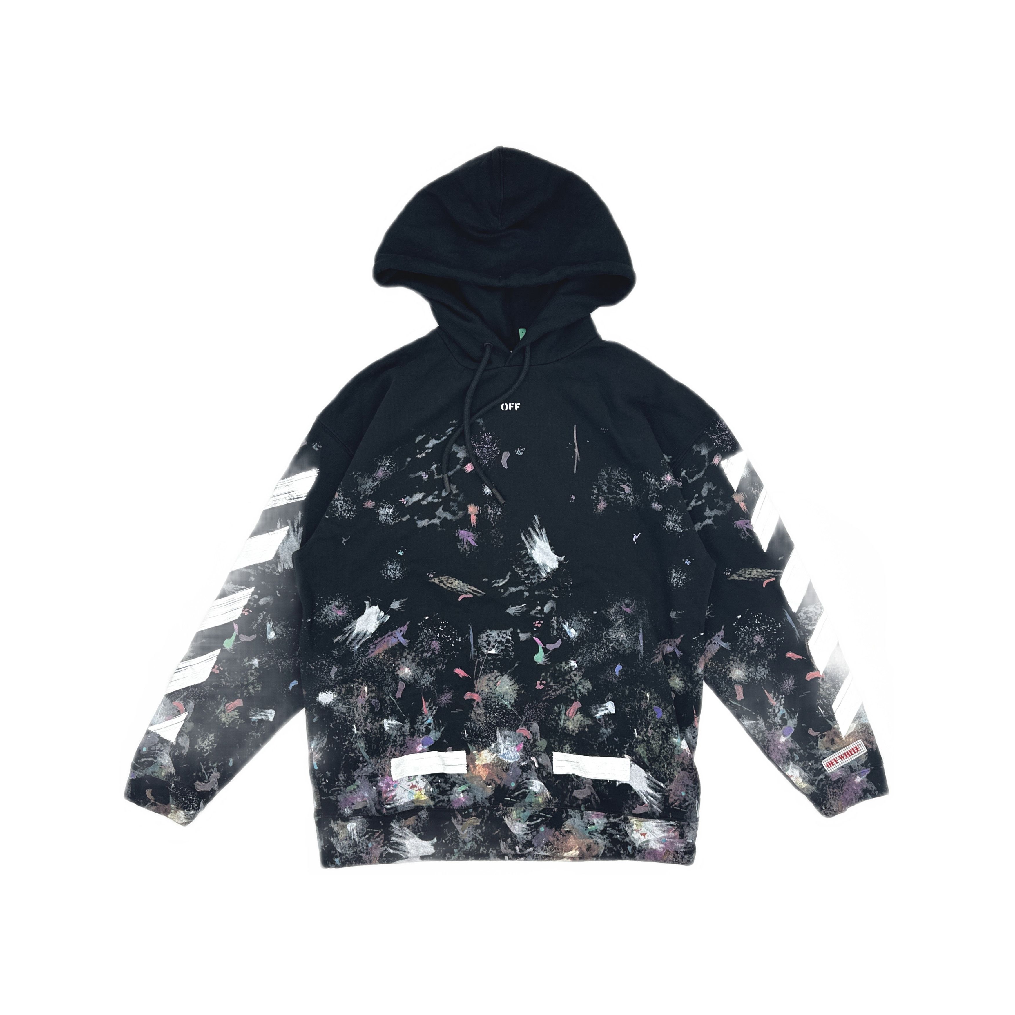 Off-White Off-White Paint Splatter Arrows Hoodie Size S Size US S / EU 44-46 / 1 - 1 Thumbnail