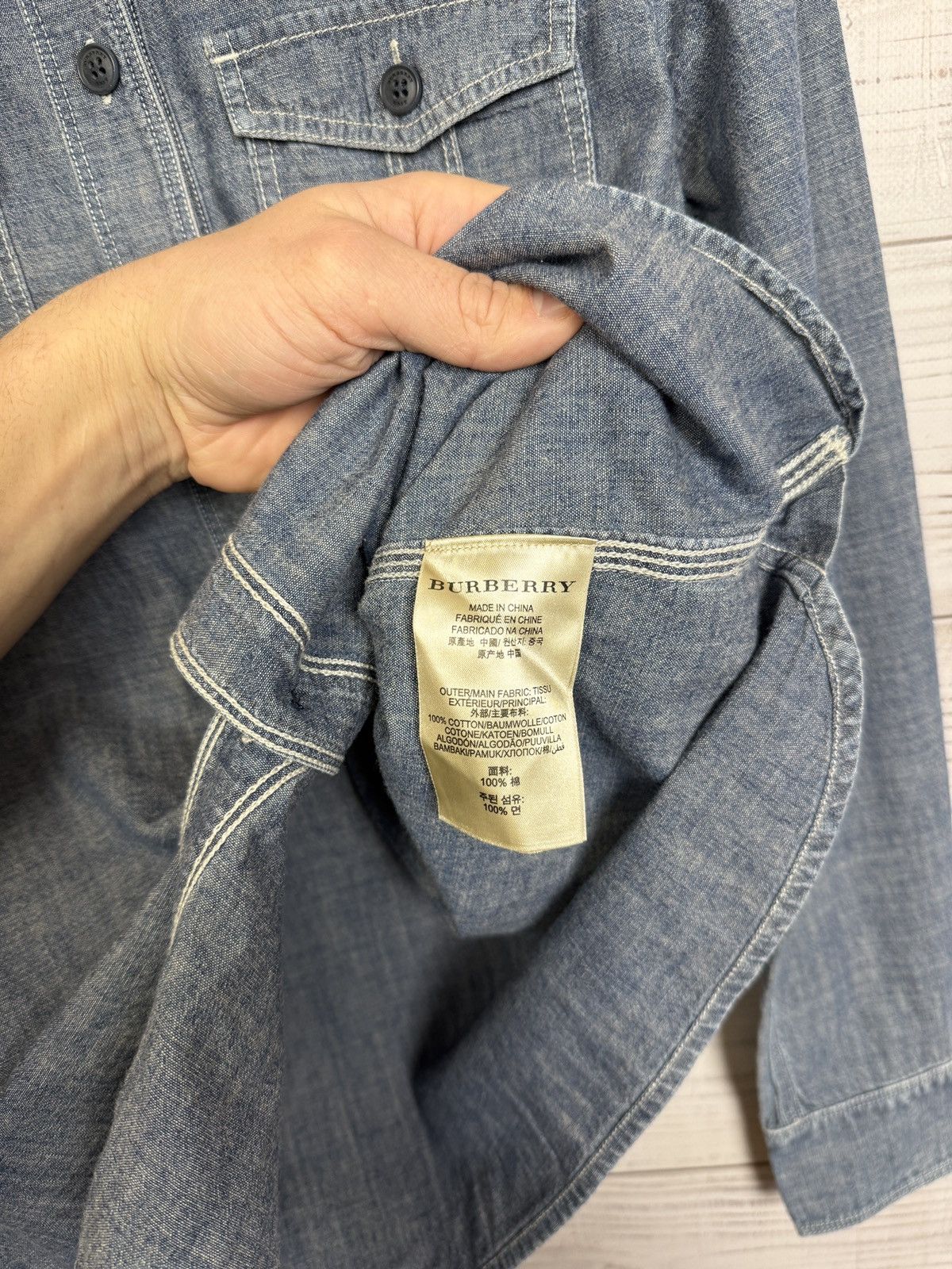 Burberry Burberry Brit Shirt Size US M / EU 48-50 / 2 - 9 Thumbnail