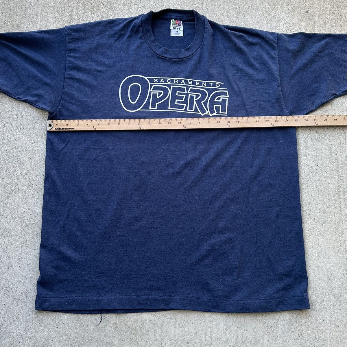Band Tees Vintage Sacramento Opera T Shirt 90s USA Fruit Of The Loom Size US XXL / EU 58 / 5 - 5 Thumbnail