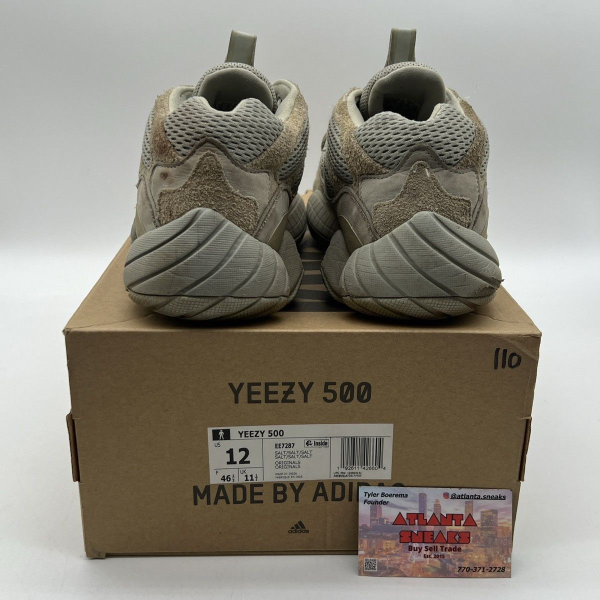 Adidas Yeezy 500 salt Size US 12 / EU 45 - 3 Thumbnail