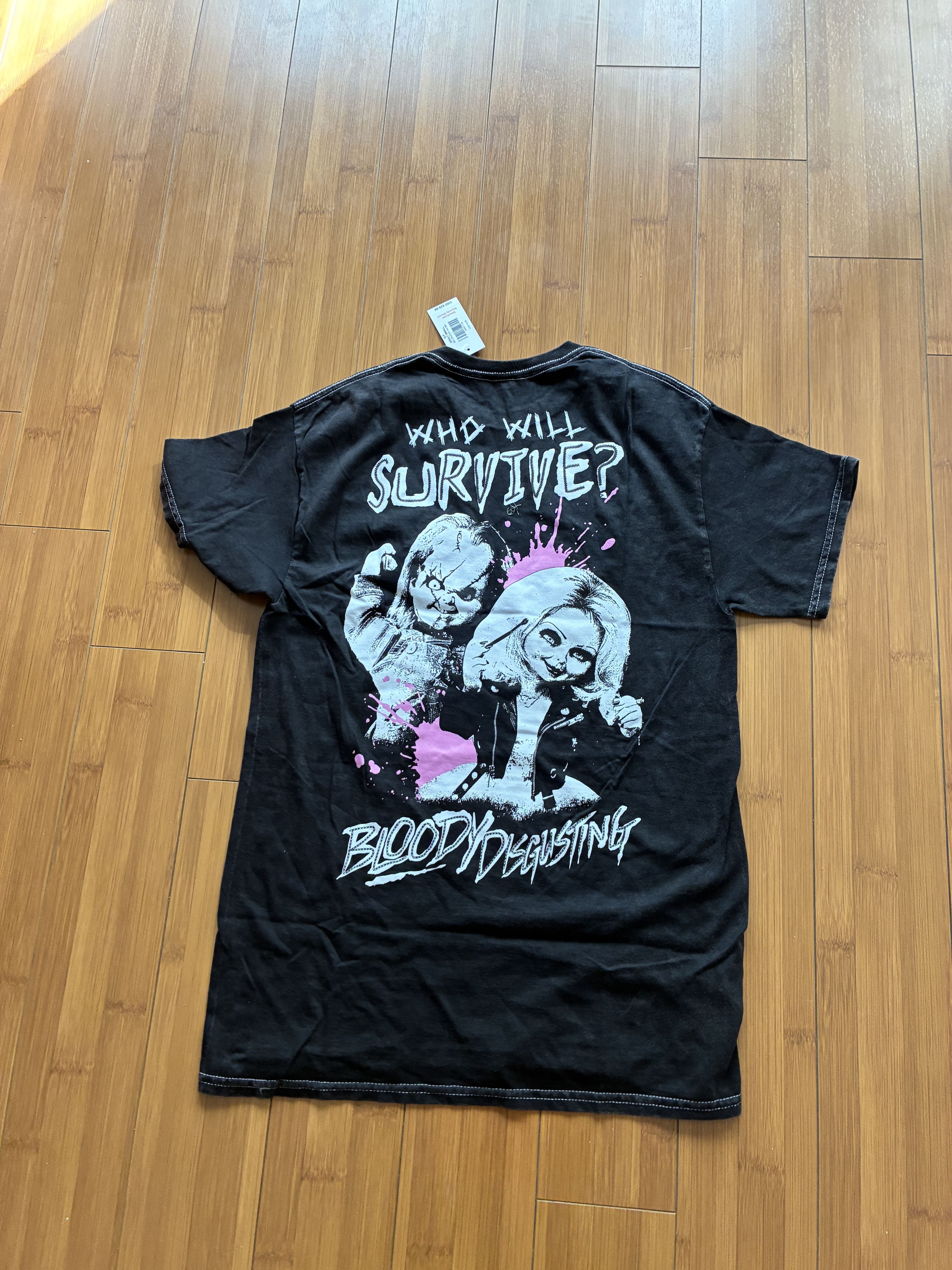 Ripple Junction Ripple Junction Bride o Chucky Black Tee New Adult Small Size US S / EU 44-46 / 1 - 1 Thumbnail