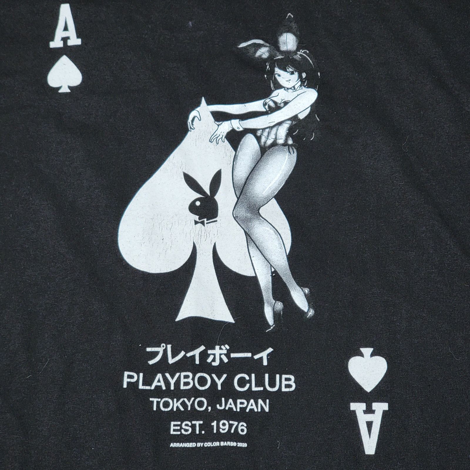Playboy Color Bars x Playboy Tee "Playboy Club Tokyo, Japan" - Large Size US L / EU 52-54 / 3 - 4 Thumbnail