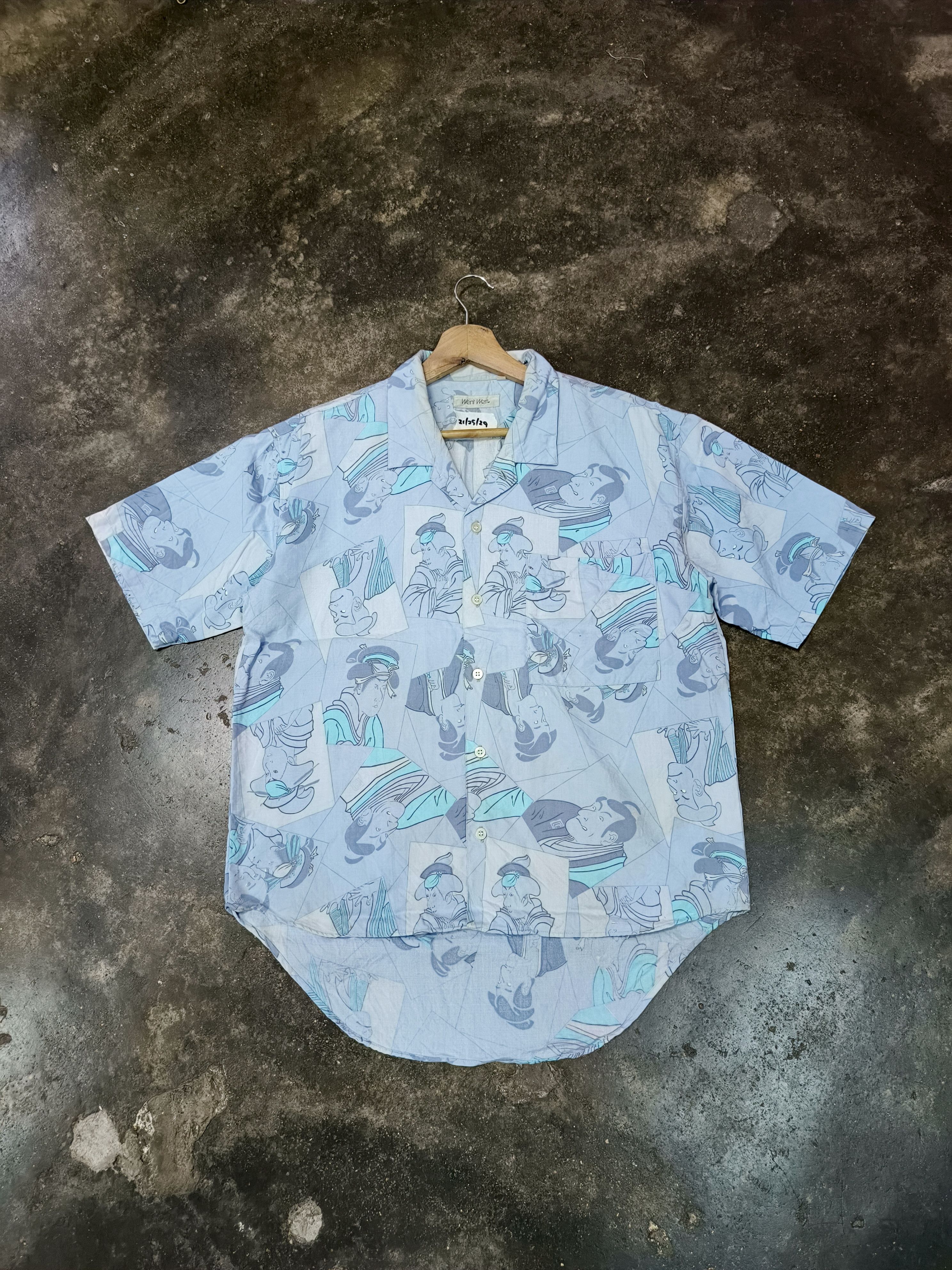 Japanese Brand Went Wert Japan Shirt Button Up Size US M / EU 48-50 / 2 - 1 Thumbnail