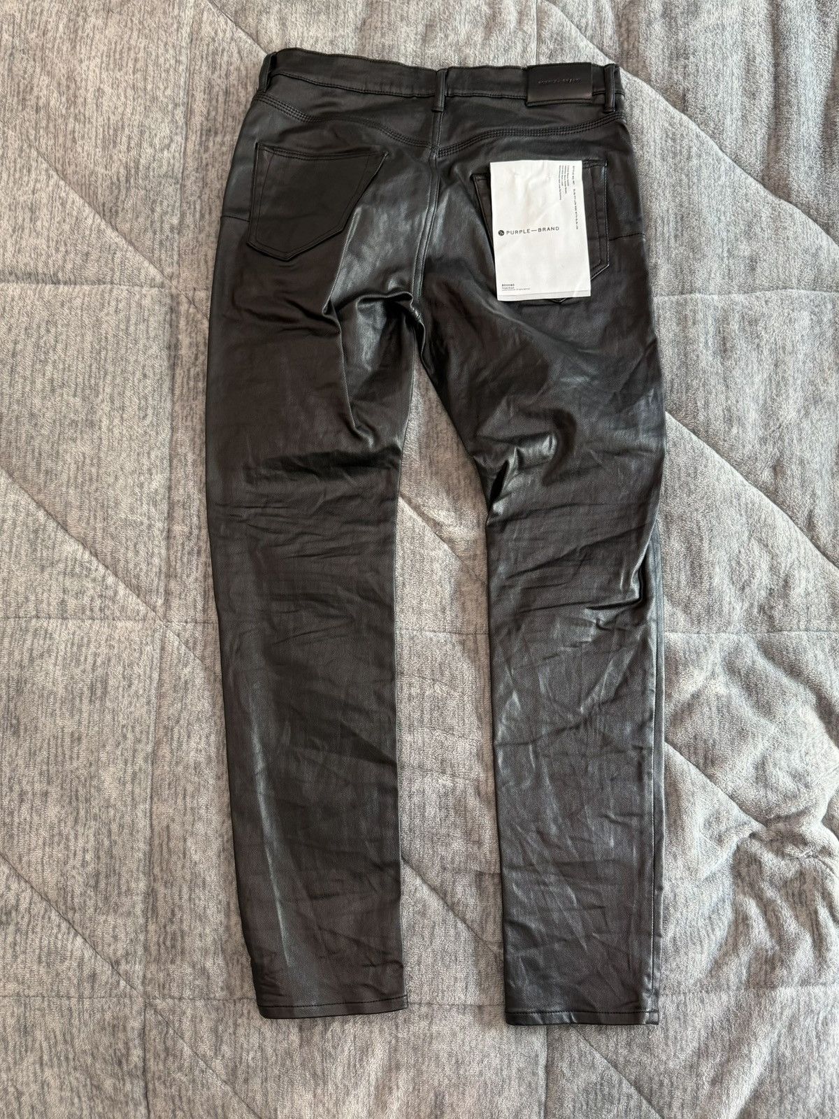 Purple Brand Purple Brand Coated Denim Jeans Size US 30 / EU 46 - 2 Thumbnail