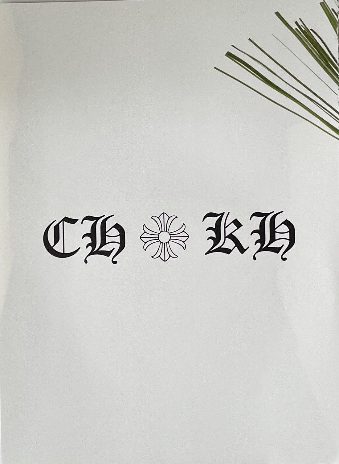 Chrome Hearts Chrome Hearts text poster framed 9x11 Size ONE SIZE - 2 Thumbnail