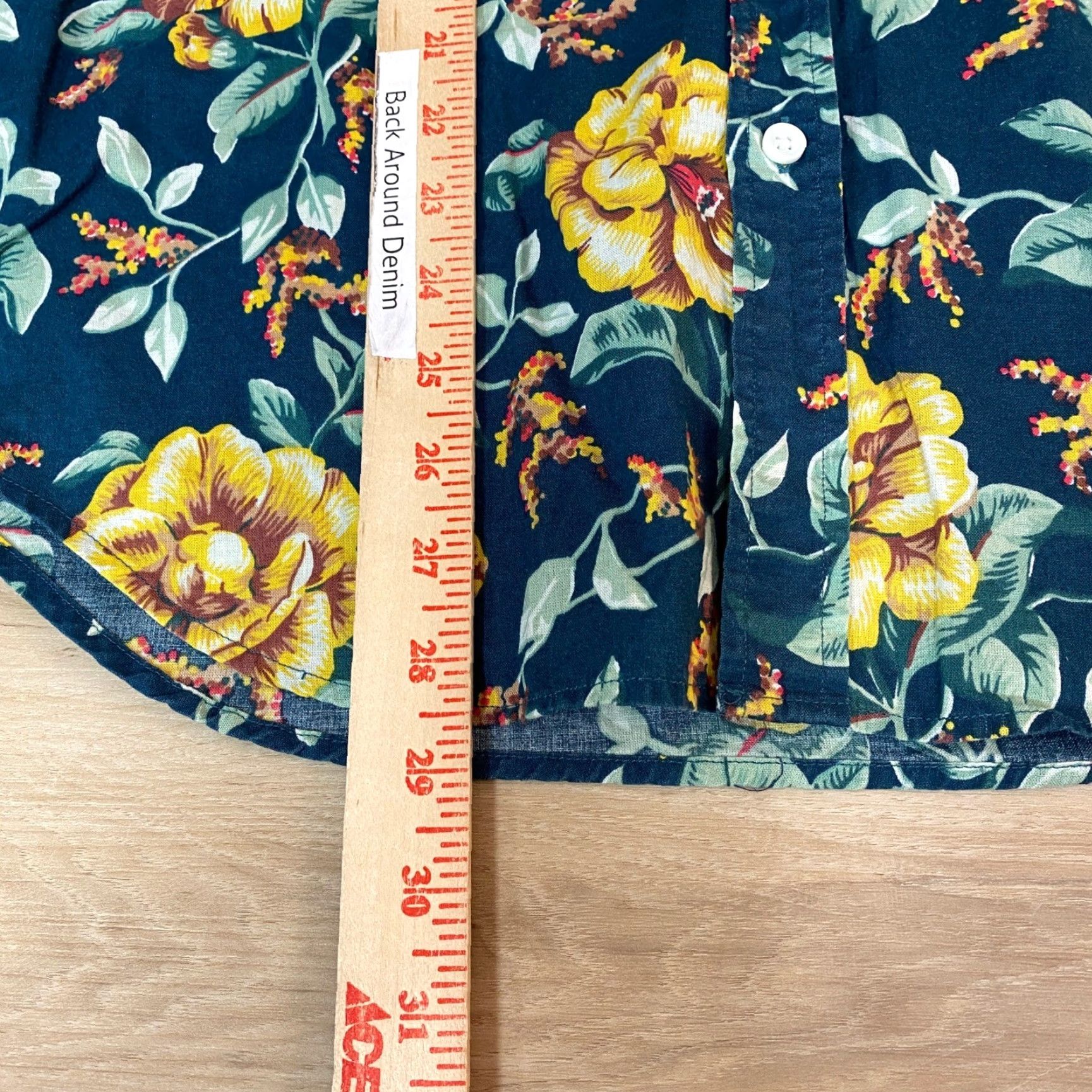 J.Crew J. Crew Shirt Mens Medium Short Sleeve Button-Down Floral Print Green Yellow Size US M / EU 48-50 / 2 - 6 Thumbnail