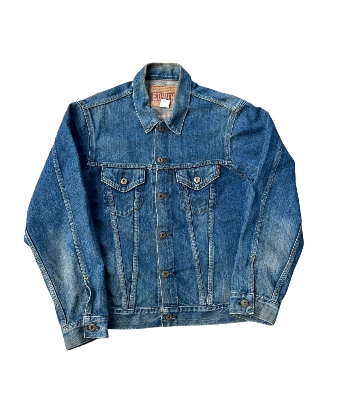 Edwin Vintage Edwin trucker denim jacket Size US L / EU 52-54 / 3 - 4 Thumbnail