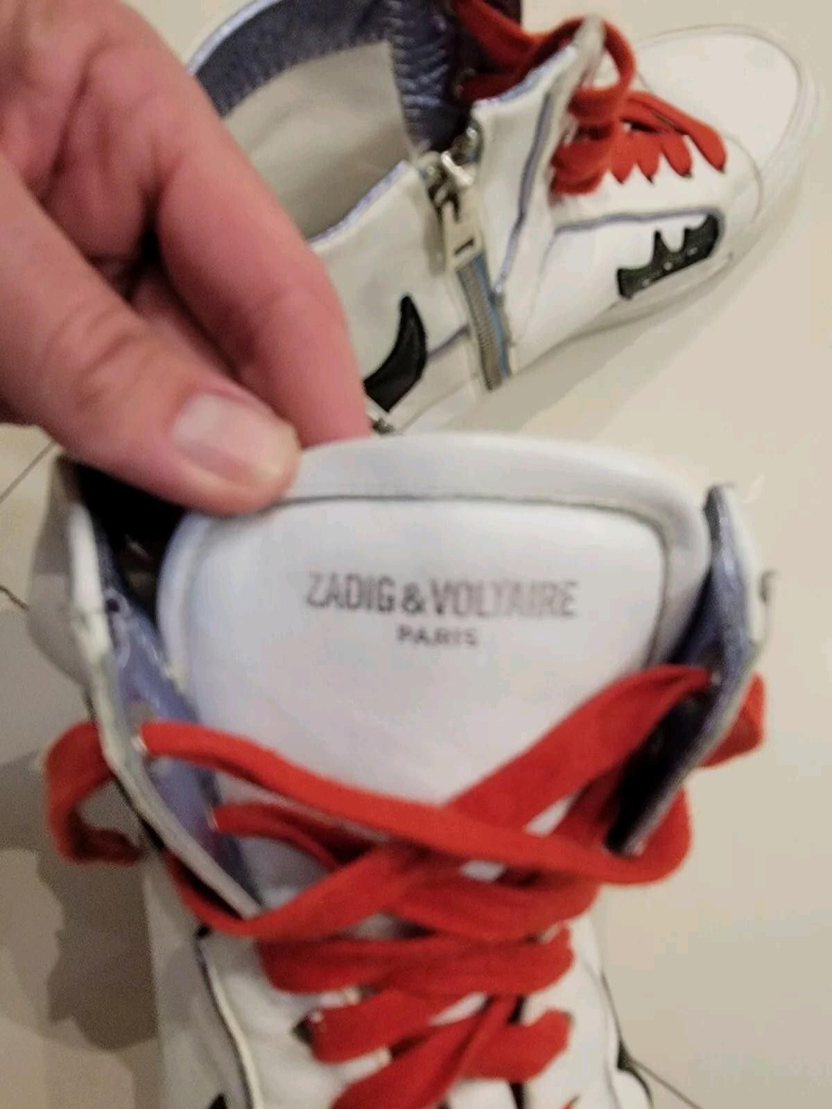 Zadig & Voltaire Zadig & Voltaire - ZV1747 High Flame Men sneakers Mens 44 Size US 10.5 / EU 43-44 - 5 Thumbnail