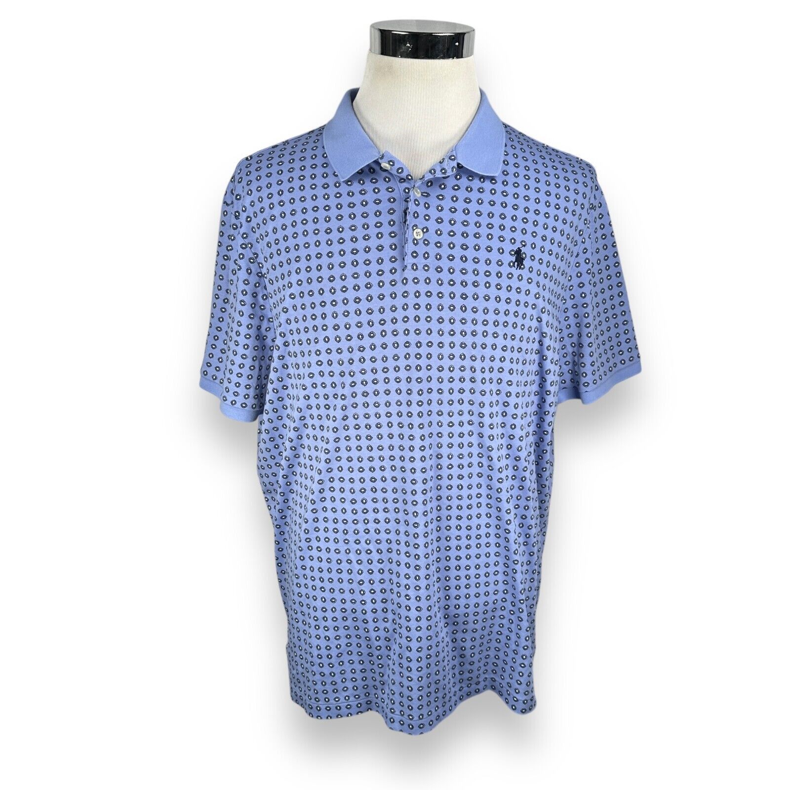 Polo Ralph Lauren Polo Ralph Lauren Polo Shirt Men’s 2XL XXL Blue Floral Darby Size US XXL / EU 58 / 5 - 1 Thumbnail