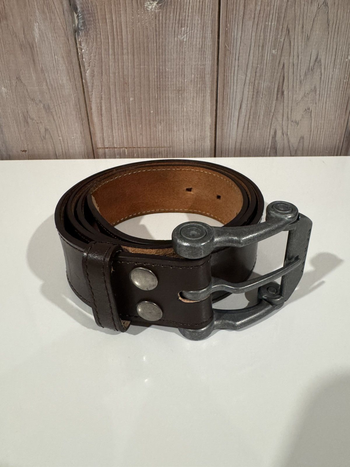 Oakley VTG Oakley Leather Belt Size ONE SIZE - 1 Thumbnail