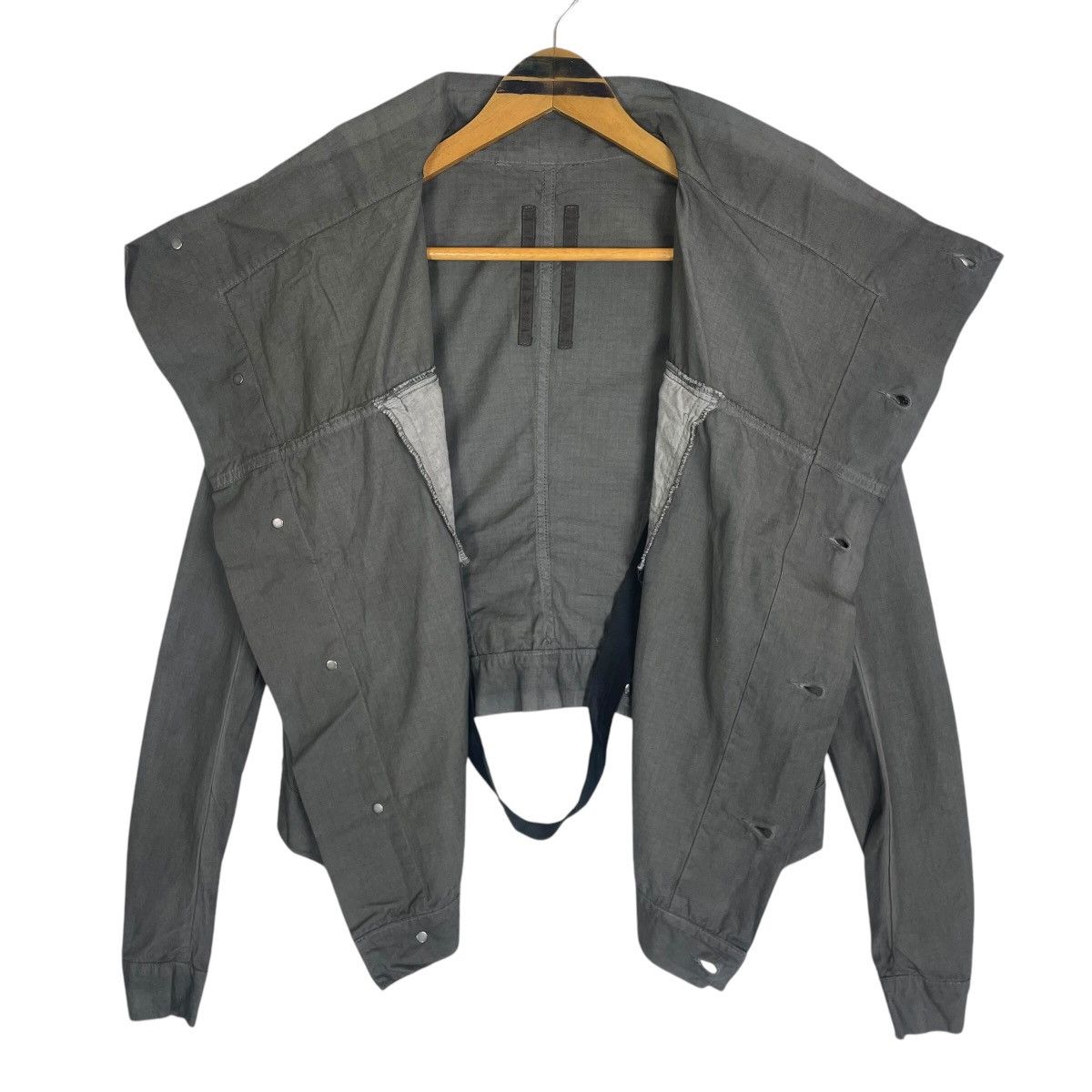 Rick Owens Drkshdw Rick Owens DRKSHDW SS13 Light Jacket Olmar And Mirta Size S / US 4 / IT 40 - 14 Thumbnail