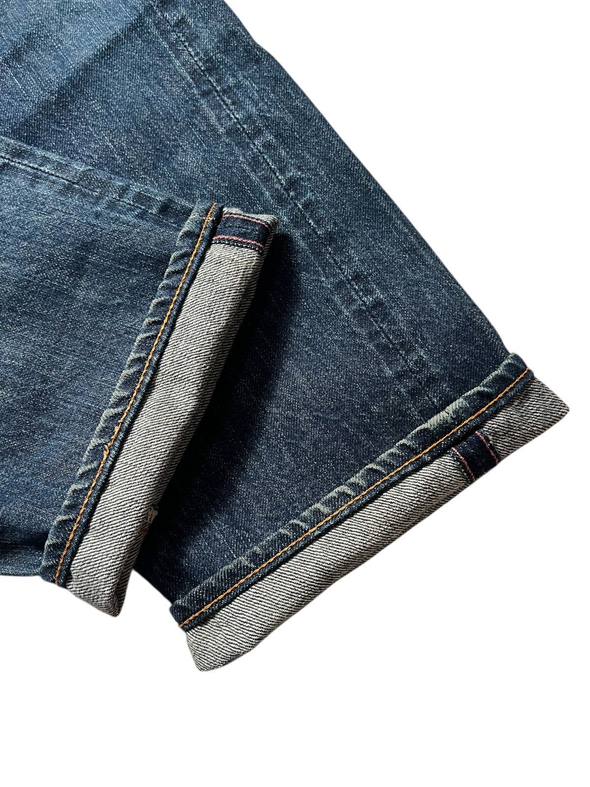 45rpm 45rpm By Kapital Kiro Hirata Selvedge Denim Pants Size US 26 / EU 42 - 3 Thumbnail