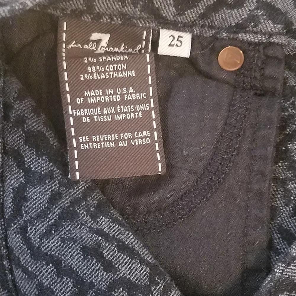 7 For All Mankind 7 for all Mankind Jean's Size 25 Size 25" / US 0 / IT 36 - 5 Thumbnail