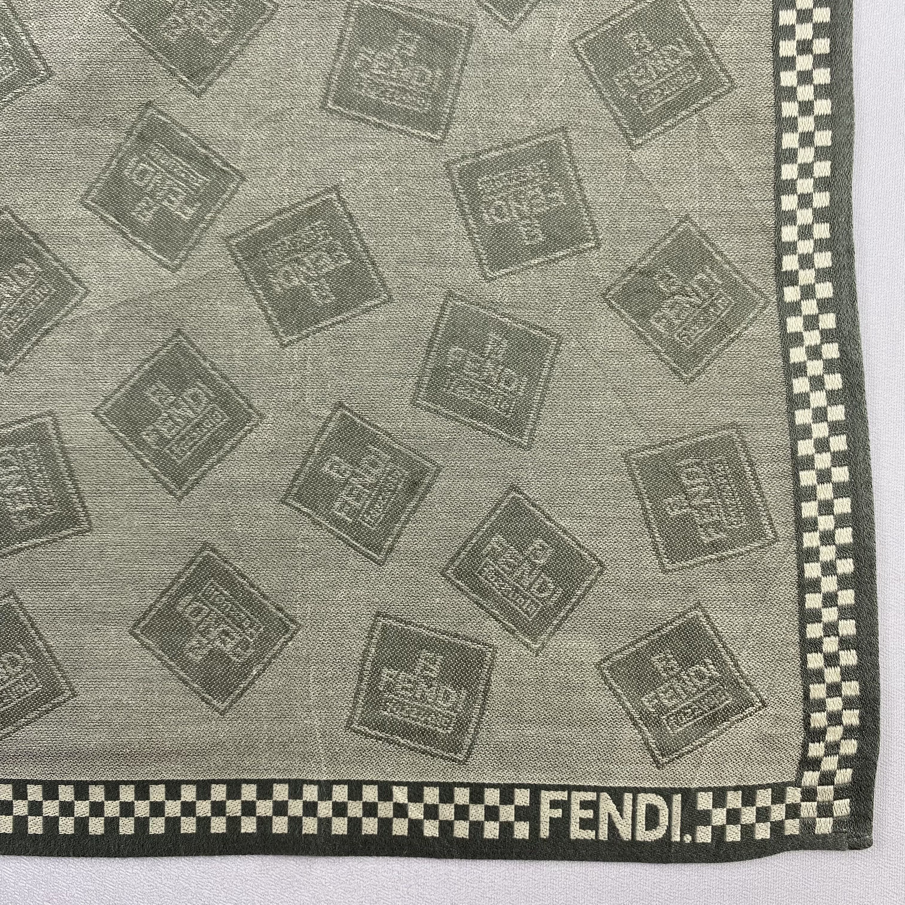 Vintage Fendi Handkerchief / Neckerchief / Bandana-P1585 Size ONE SIZE - 3 Thumbnail