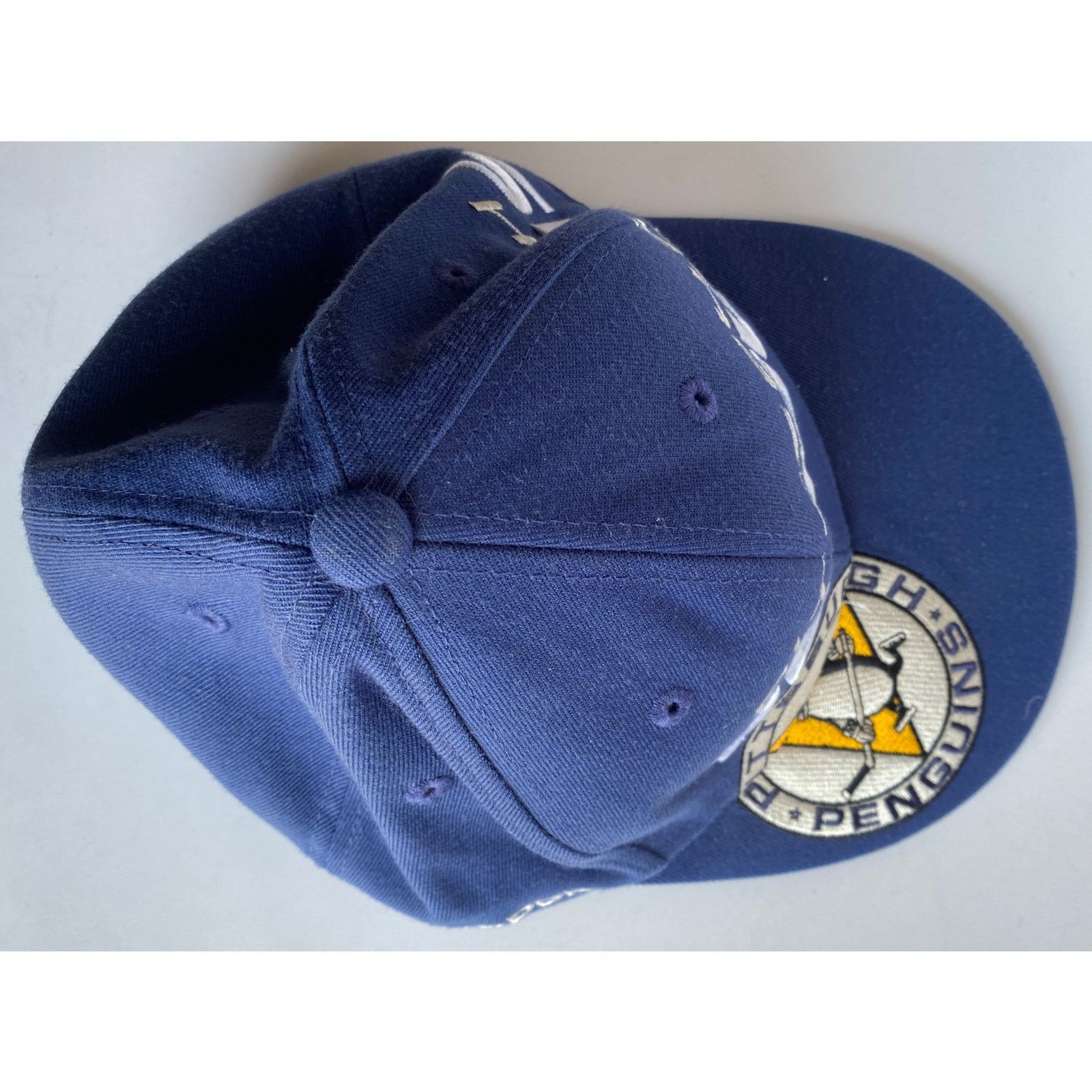 NHL × Reebok Pittsburgh Penguins 2011 RBK FlexFit cap 7 1/4 5/8 blue NHL Size ONE SIZE - 7 Thumbnail