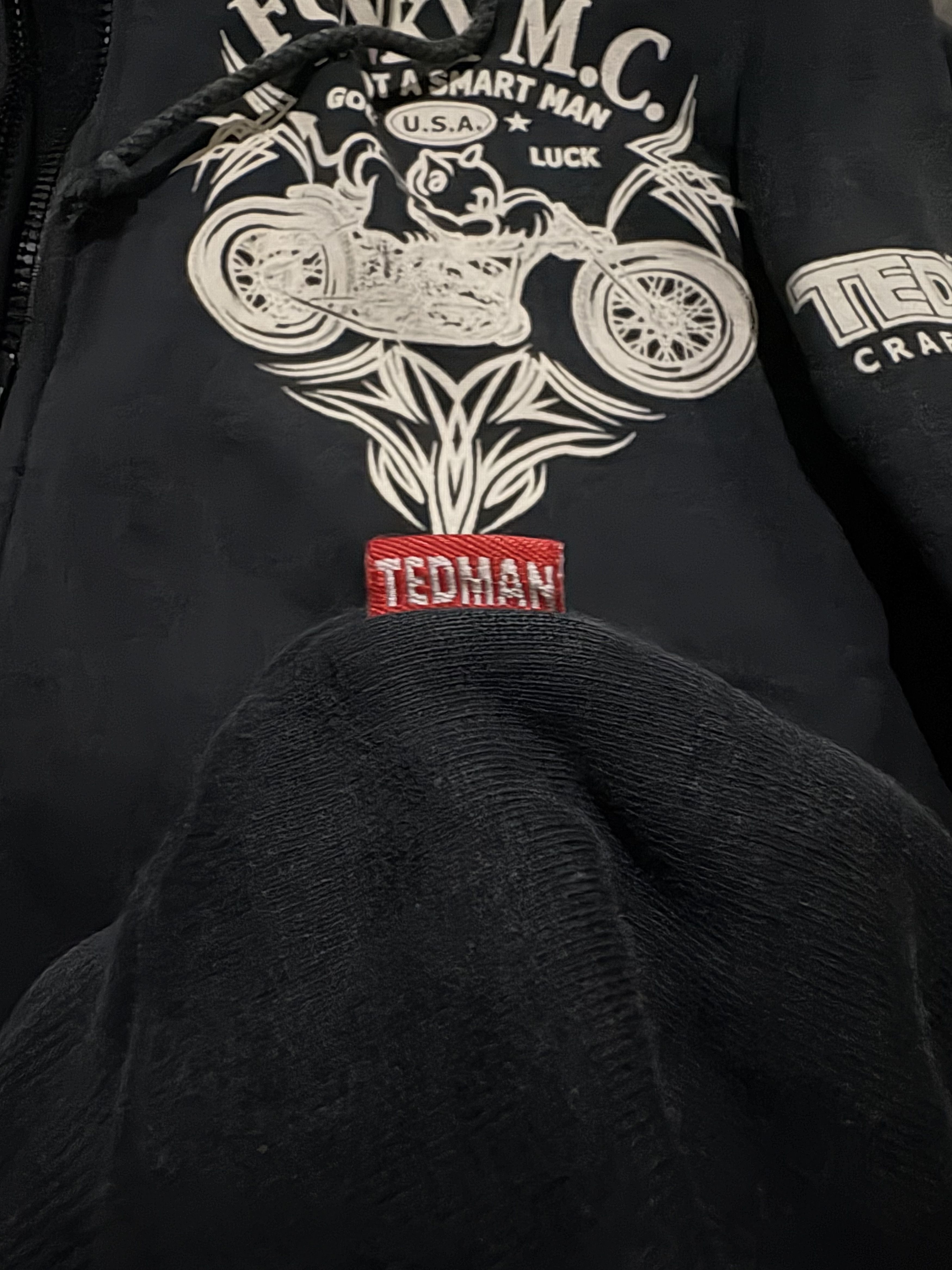 Tedman Vintage Tedman company funky zipp hoodie Size US L / EU 52-54 / 3 - 6 Thumbnail