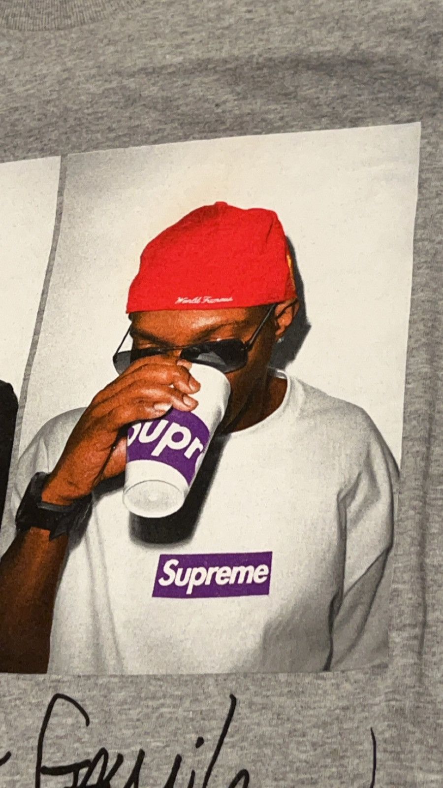 Supreme Supreme Three Six Mafia Photo Tee Juicy J Photo tee Size US XL / EU 56 / 4 - 5 Thumbnail