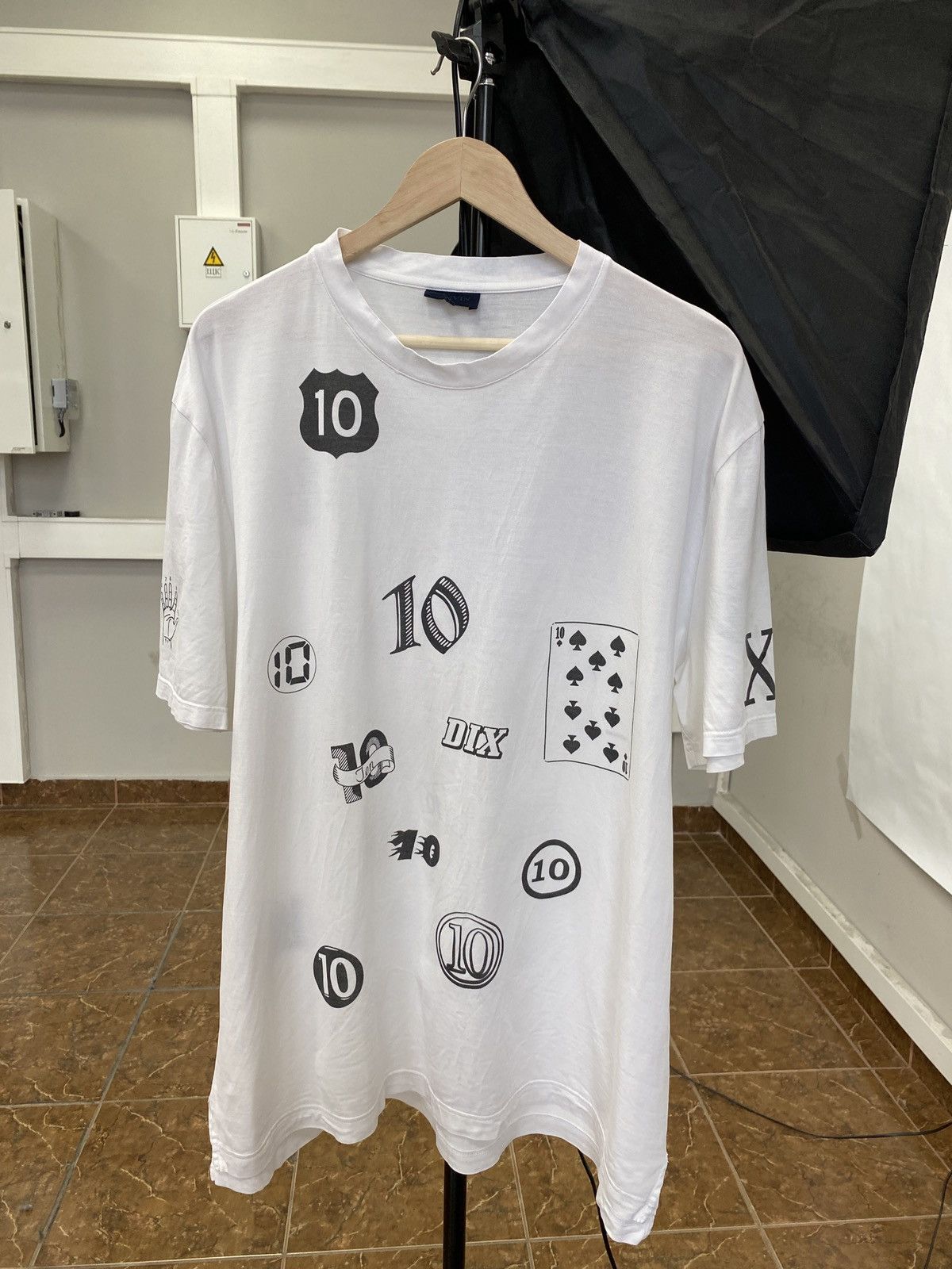 Lanvin Lanvin 10 year of Lucas Ossendrijver RMJE0023H16 Y2K cw21 Size US XL / EU 56 / 4 - 1 Thumbnail