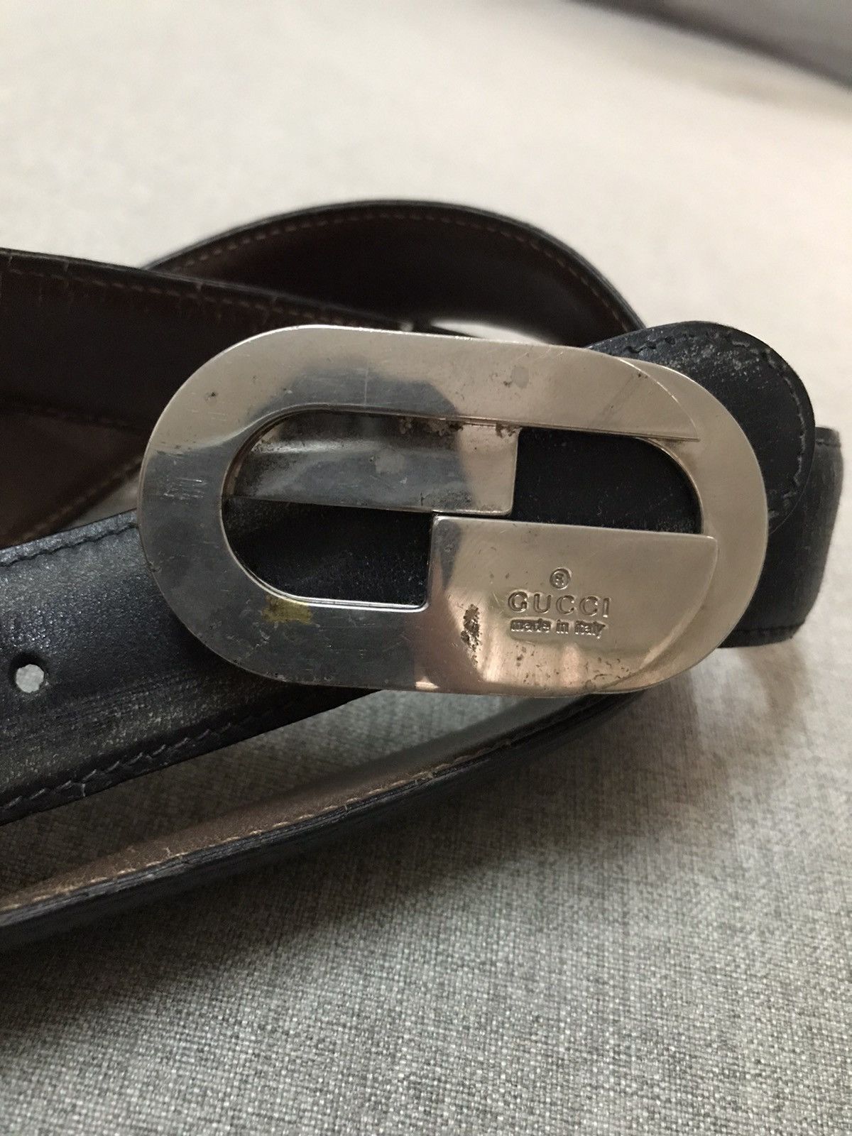Gucci Vintage Gucci Rectangle GG Belt Size ONE SIZE - 3 Thumbnail