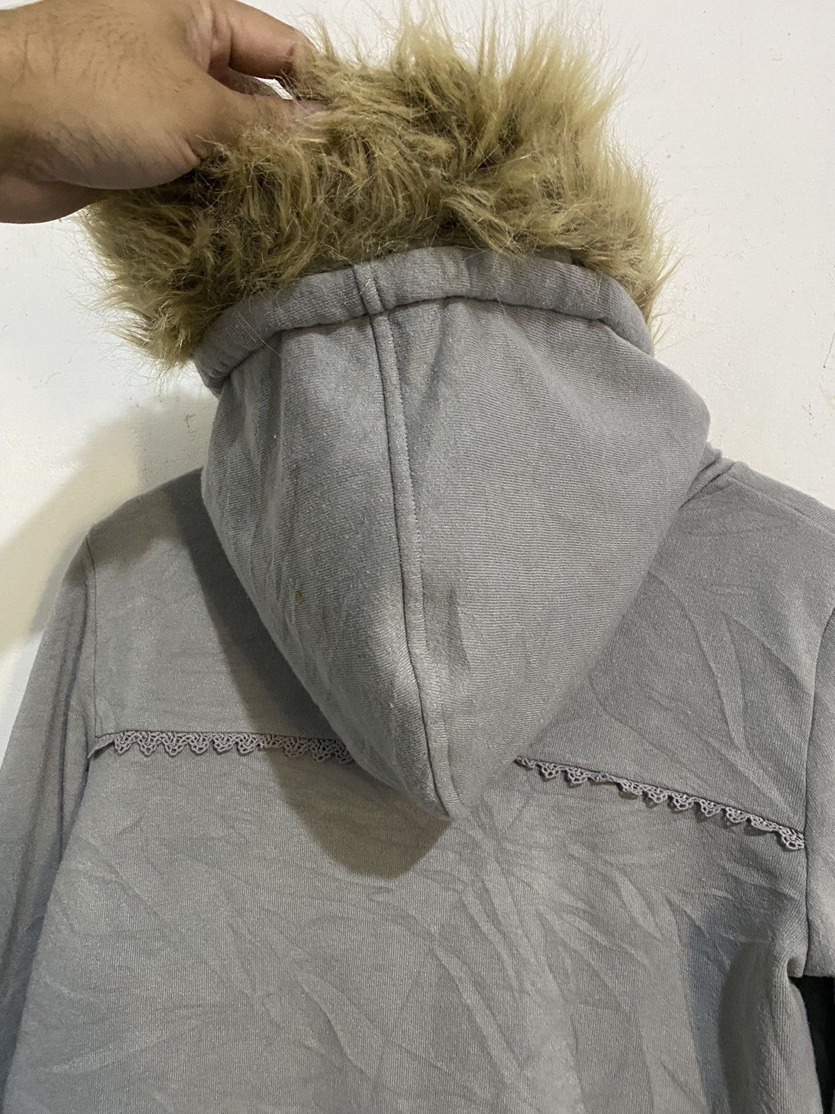 If Six Was Nine 💸BINDINGOFFER💸Axes Femme Gothic Fur Hoodie Lgb Ifsixwasnine Size US M / EU 48-50 / 2 - 10 Thumbnail