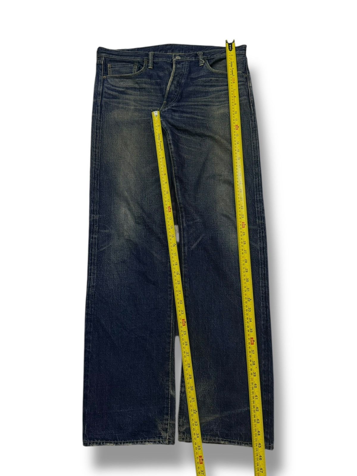 Burgus Plus Vintage Burgus Plus Lot 770ZR Hinoya Tokyo Selvedge Denim Size US 38 / EU 54 - 19 Thumbnail