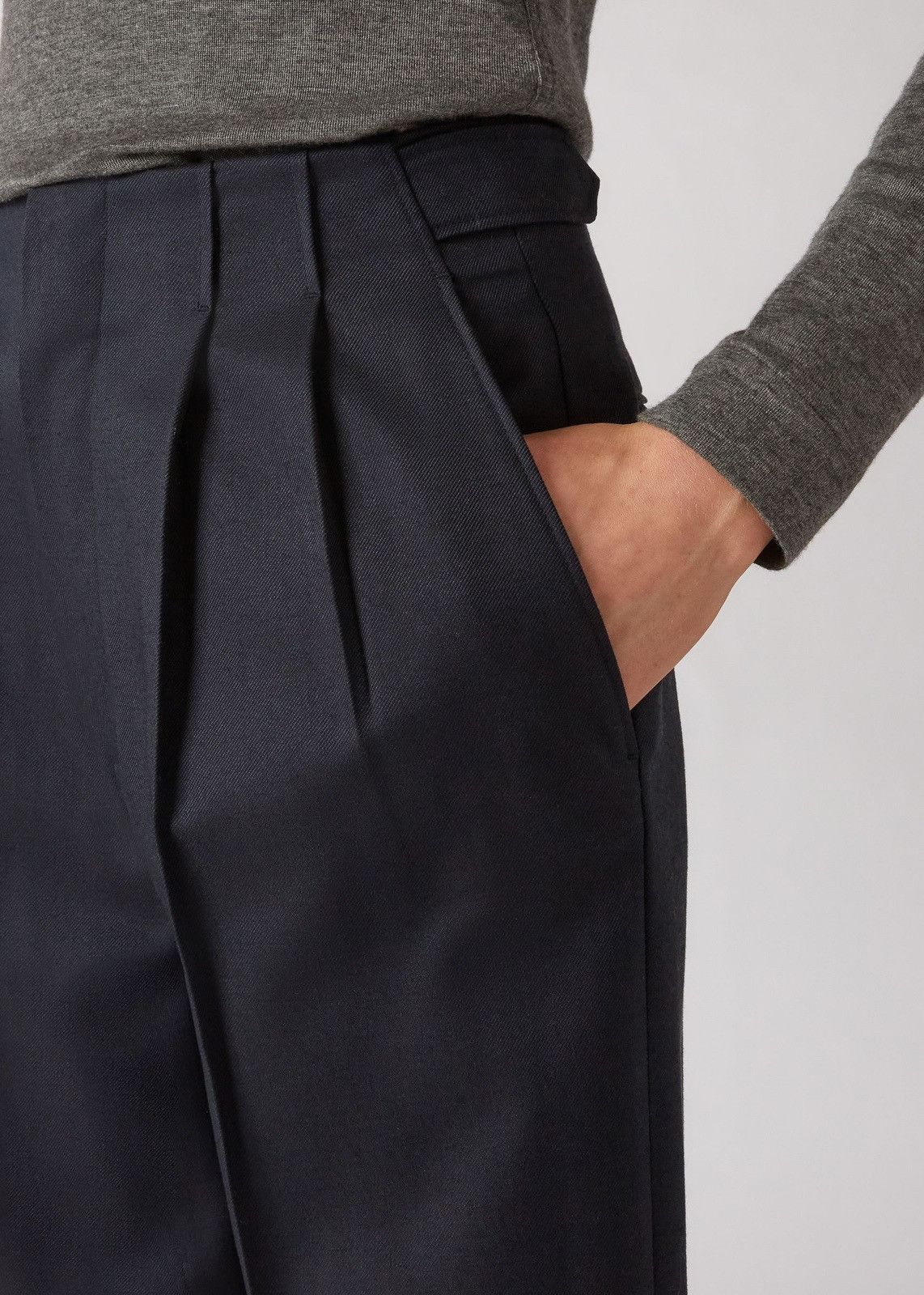 o1loc1c0124 Casual Pant in Blue