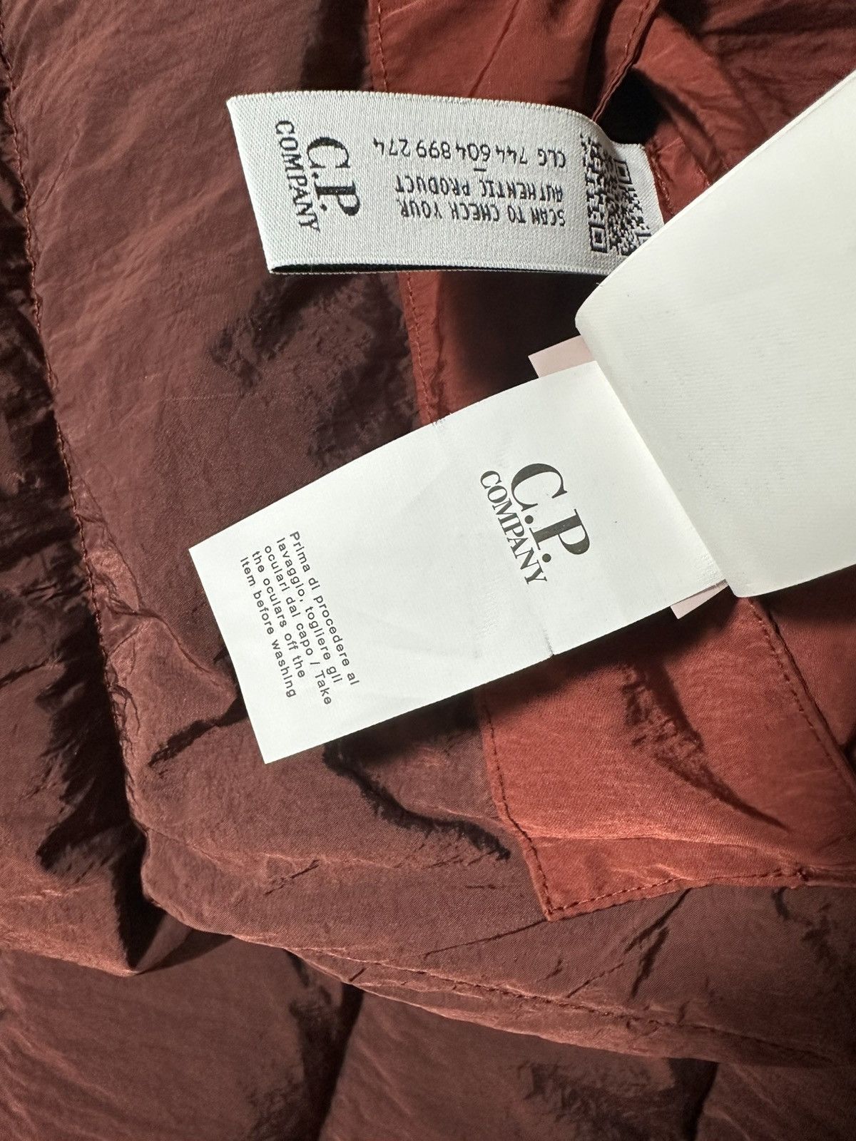 C.P. Company C.P. Company Hooded Down Goggle Jacket Cherry Red Size 46(S) Size US S / EU 44-46 / 1 - 15 Thumbnail