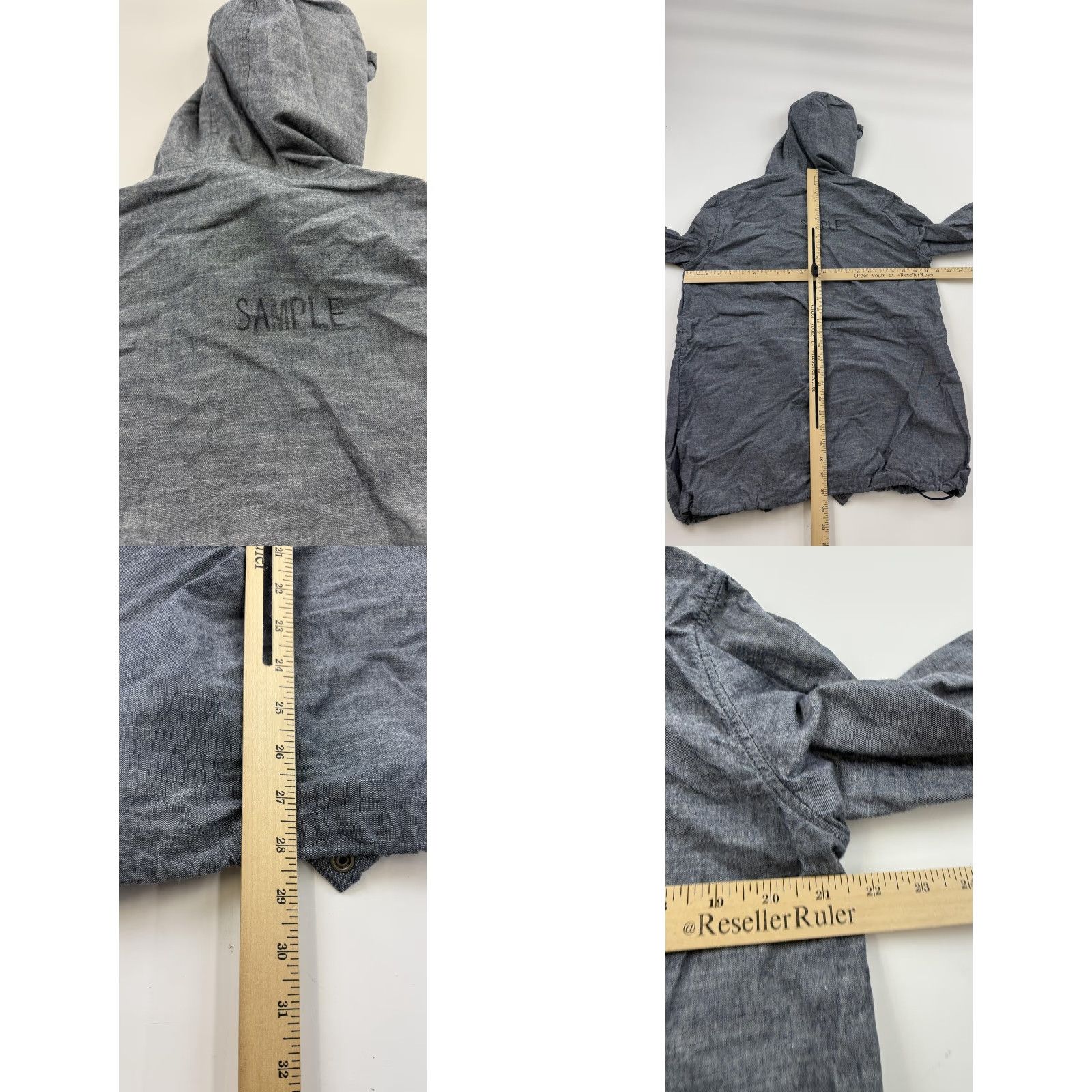 Nike VINTAGE Nike Jacket Mens M Gray Hooded Utility Field Parka Full Zip Athletic Dept Size US M / EU 48-50 / 2 - 8 Thumbnail