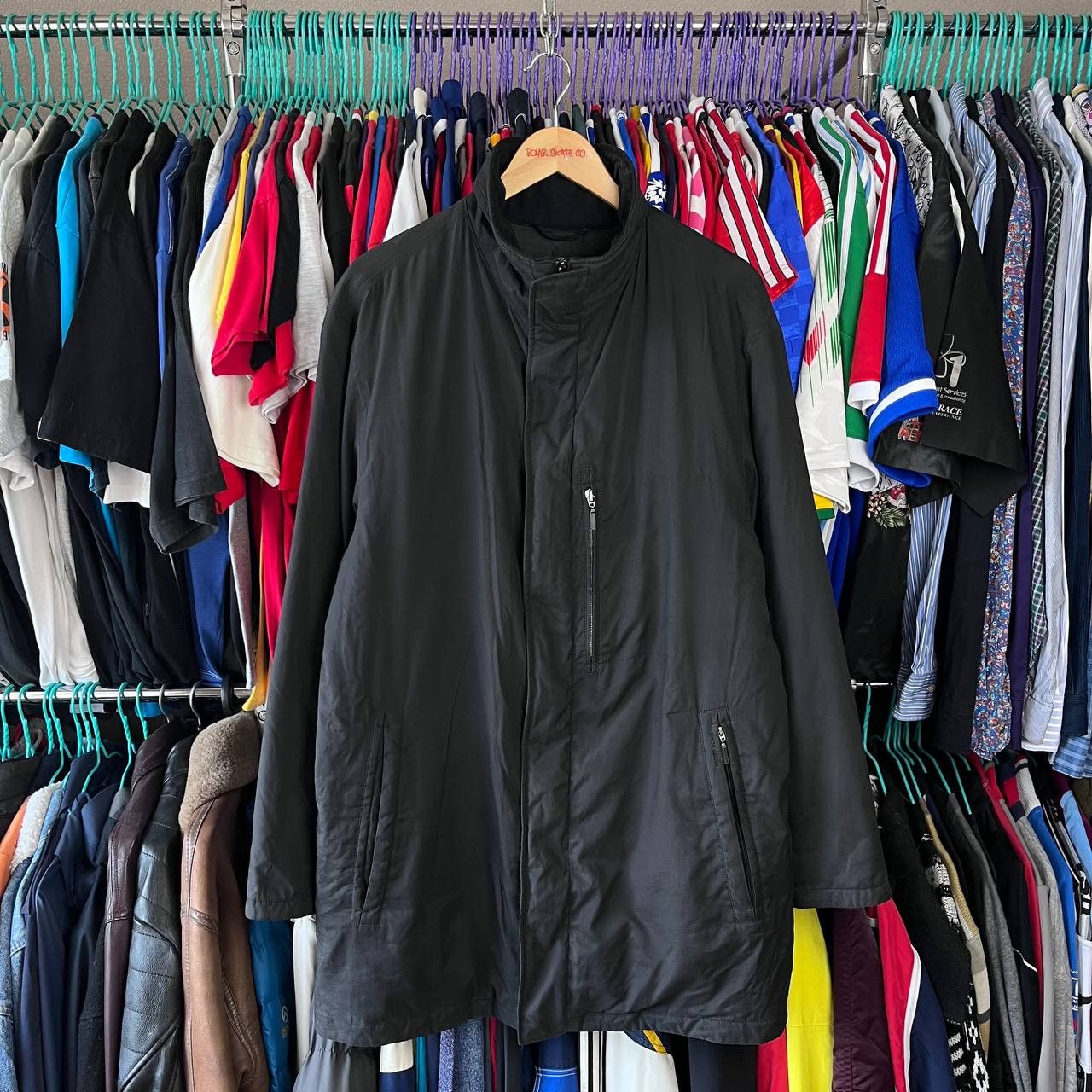 Goretex Pierre Cardin Gore-Tex Nylon Overcoat Jacket Lampo Zipper Size US XL / EU 56 / 4 - 1 Thumbnail